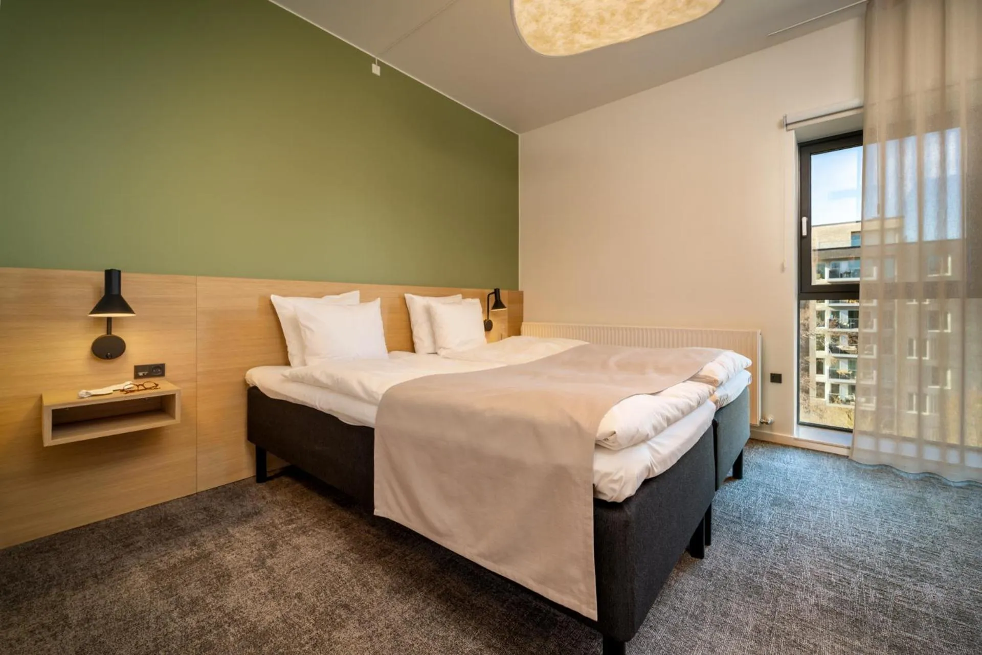 Bedroom, Bed in Radisson Hotel Papirfabrikken Silkeborg