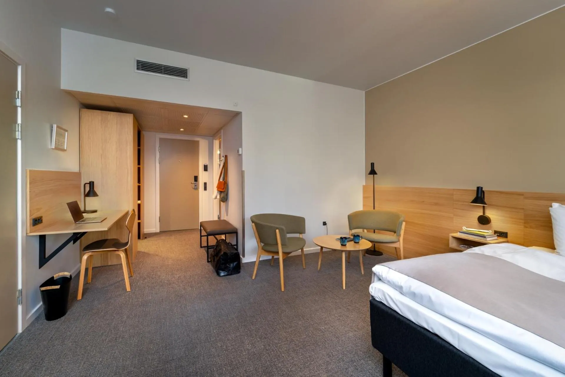 Photo of the whole room, Bed in Radisson Hotel Papirfabrikken Silkeborg