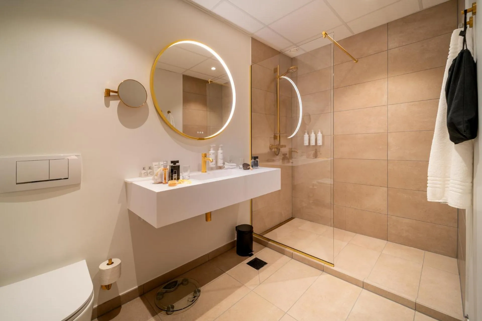 Shower in Radisson Hotel Papirfabrikken Silkeborg