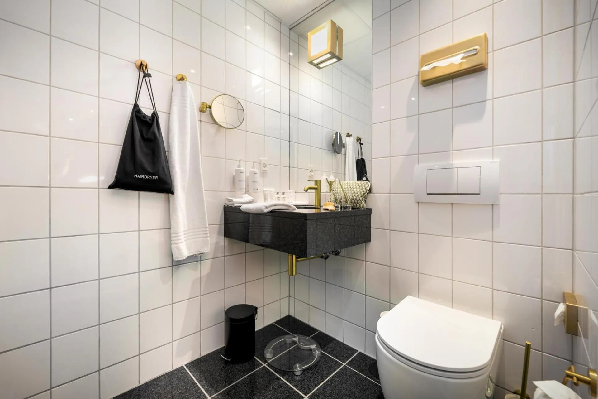 Toilet in Radisson Hotel Papirfabrikken Silkeborg