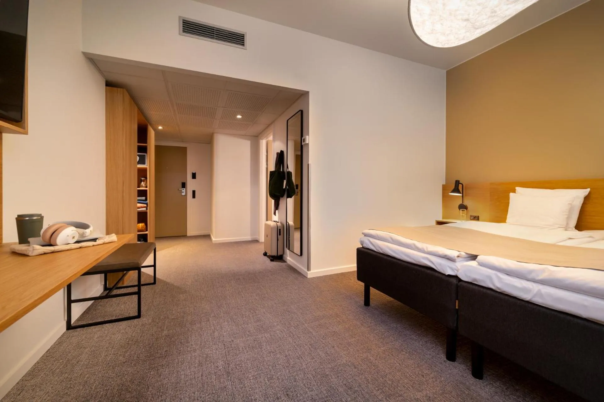 Bed in Radisson Hotel Papirfabrikken Silkeborg