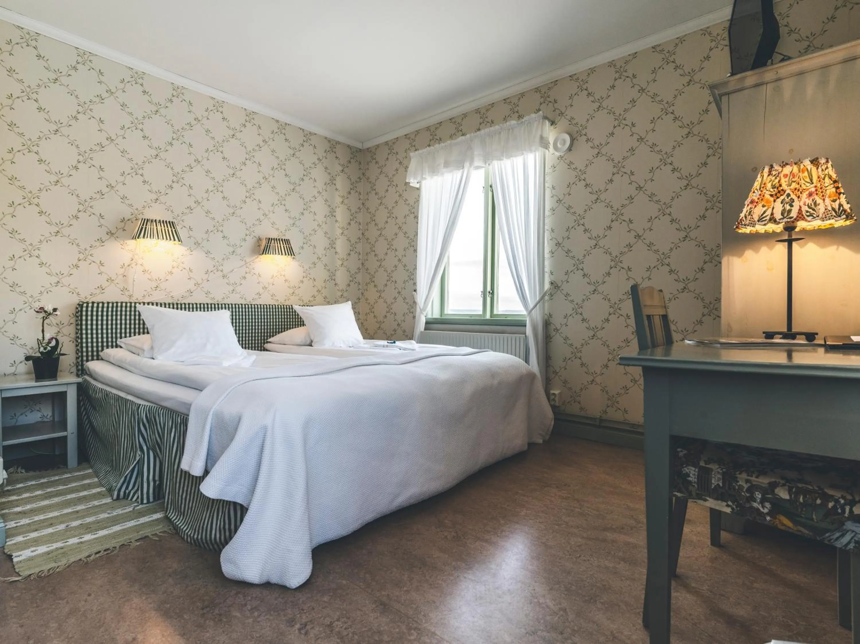 Bed in Wångens Wärdshus