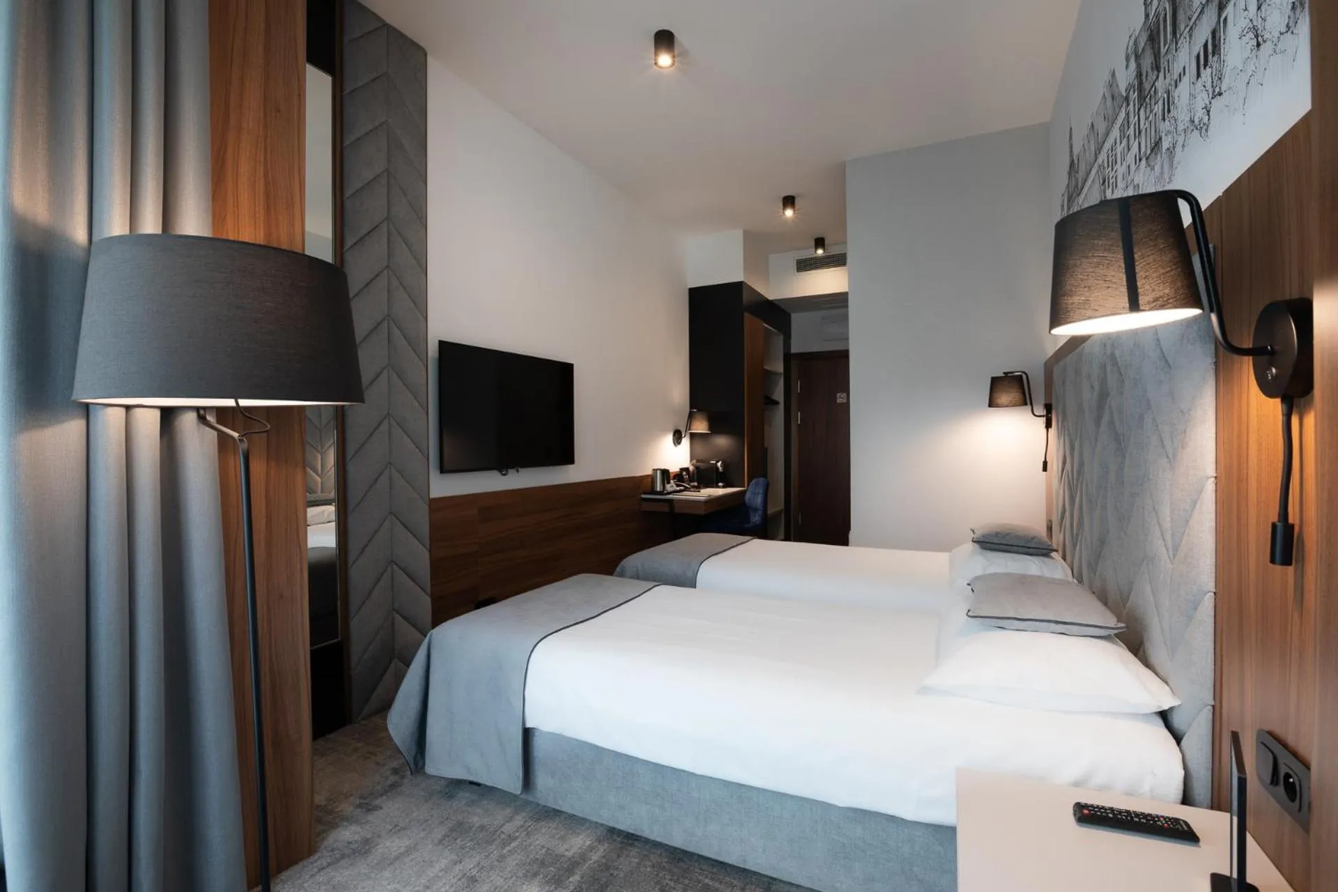 Photo of the whole room, Bed in Focus Hotel Premium Kraków