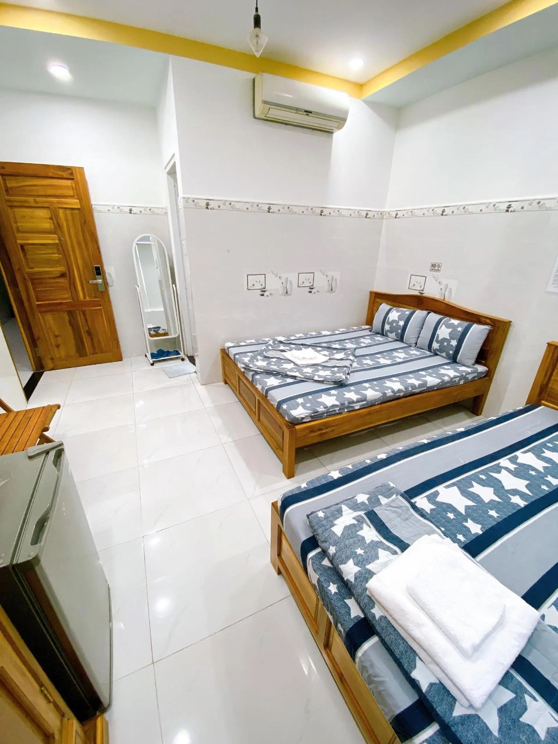 Bed in Hotel thanh vinh