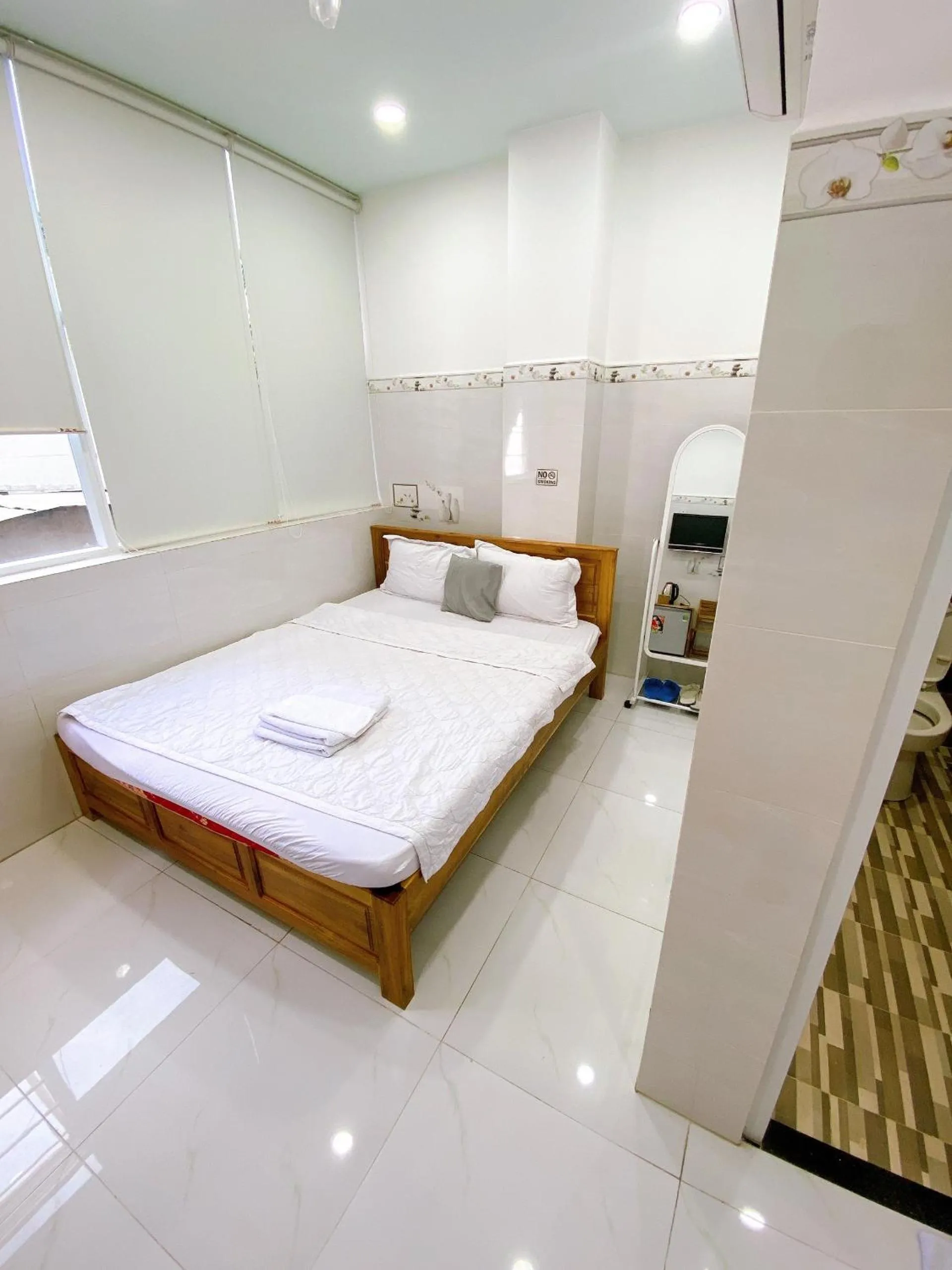 Bed in Hotel thanh vinh