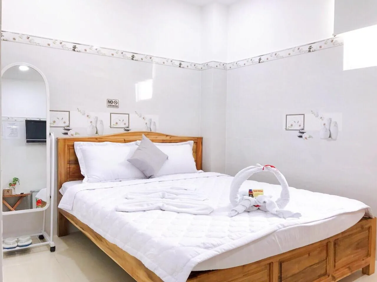 Bed in Hotel thanh vinh