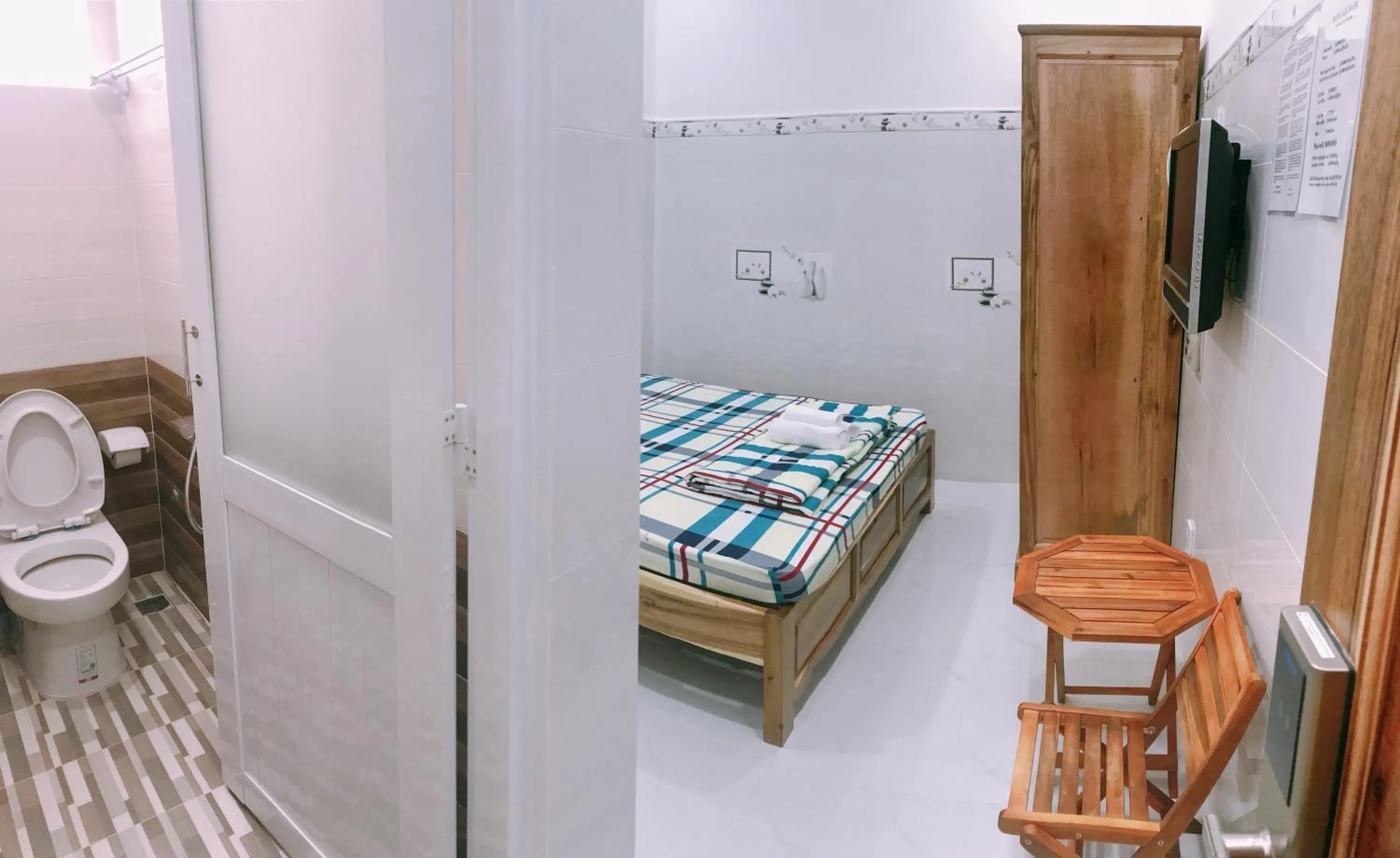 Bed in Hotel thanh vinh