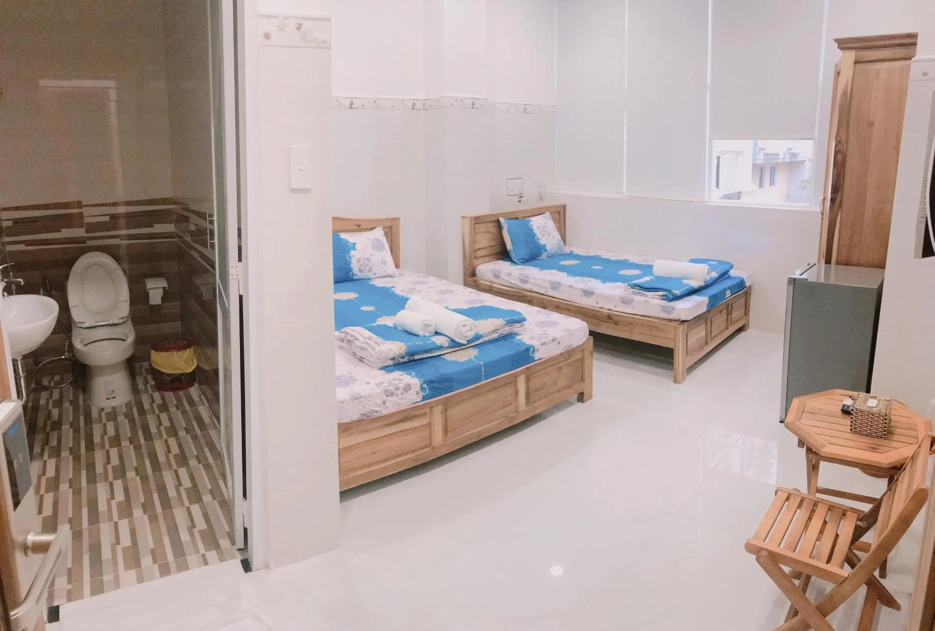 Bed in Hotel thanh vinh