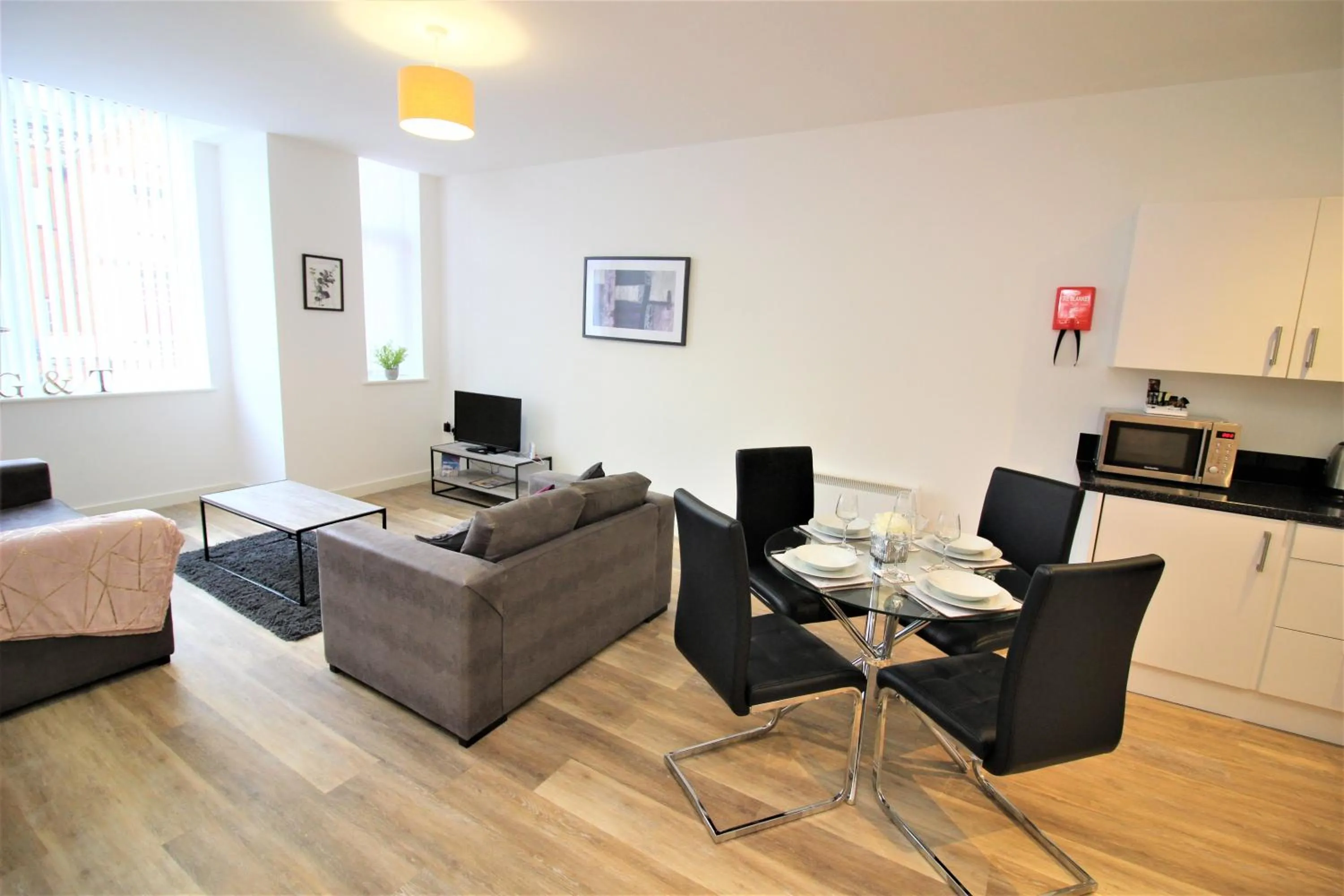 Living room in City Suites by Guestz