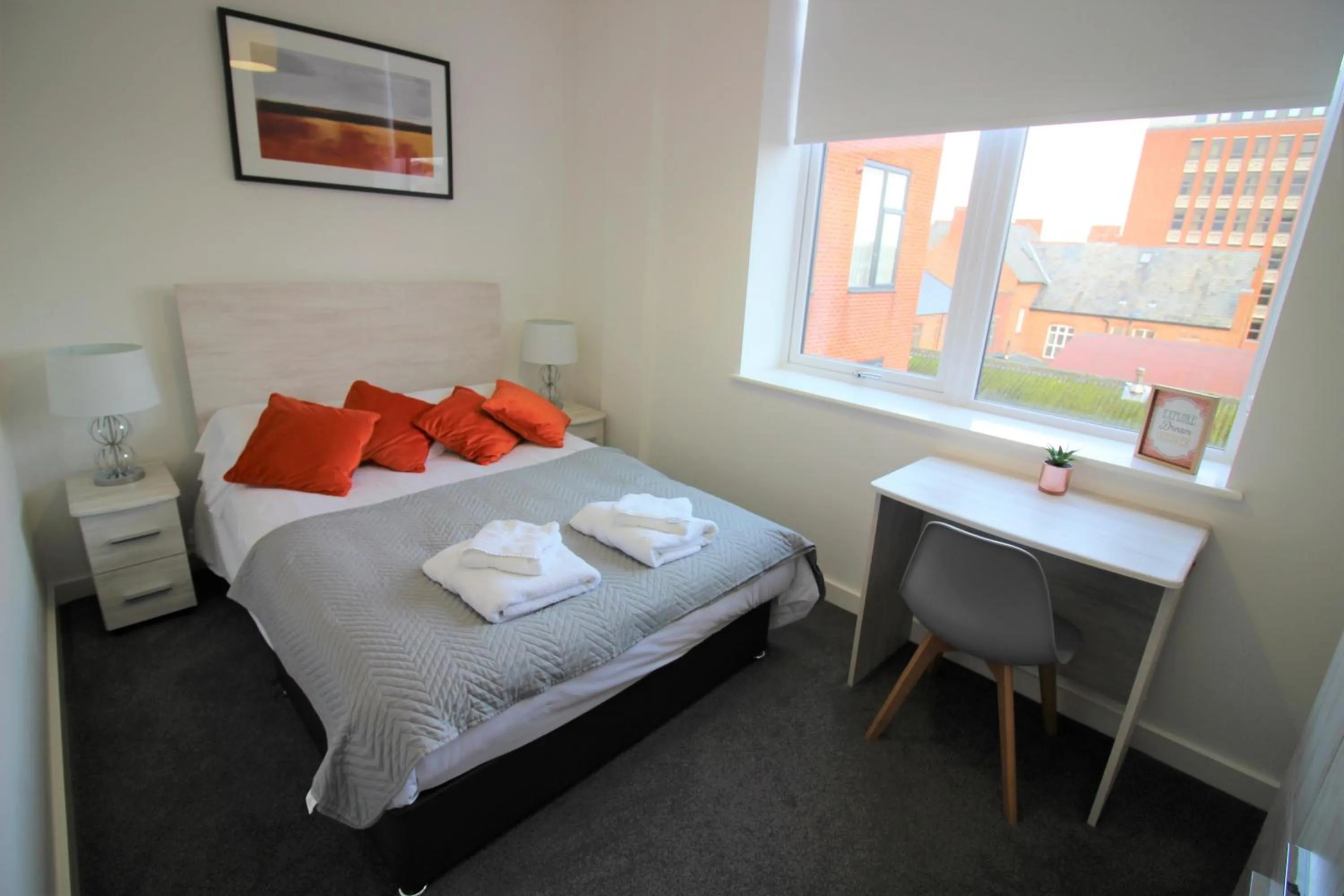 Bedroom, Bed in City Suites by Guestz