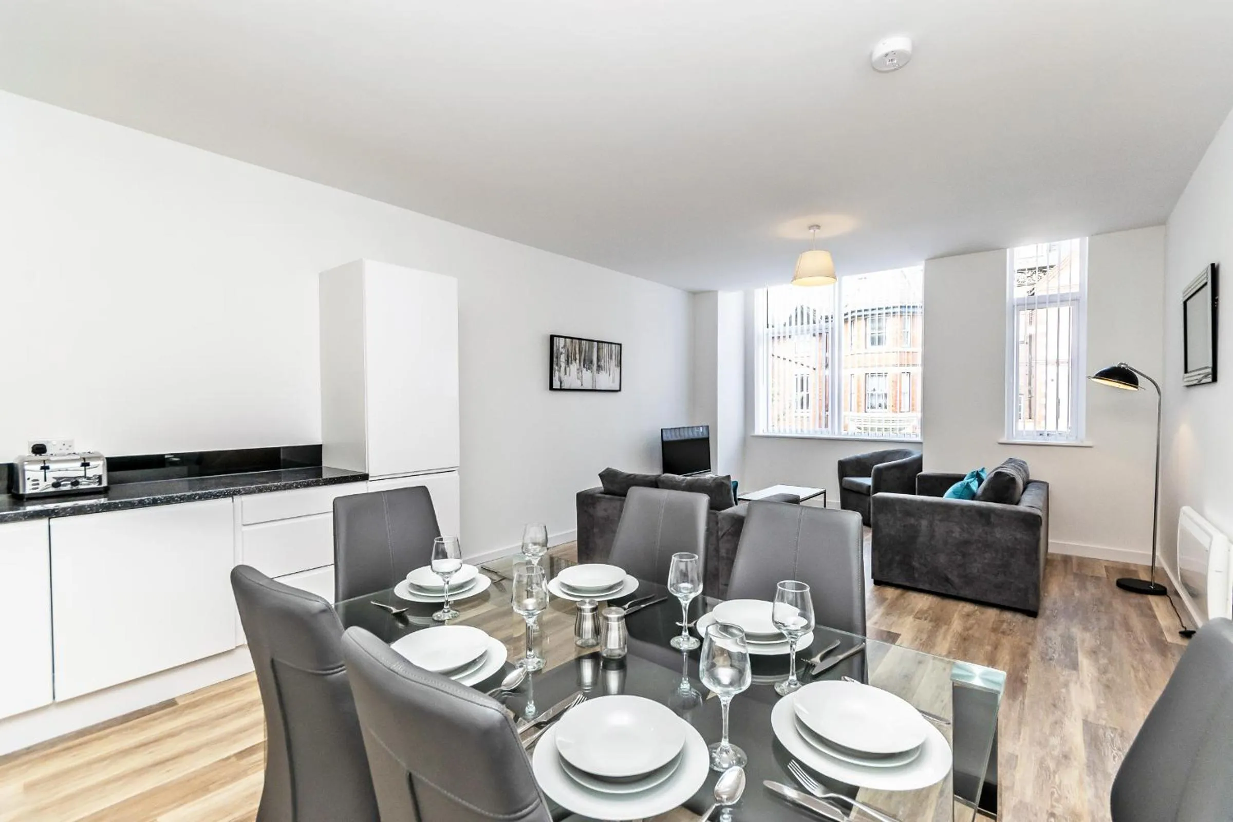 Living room in City Suites by Guestz