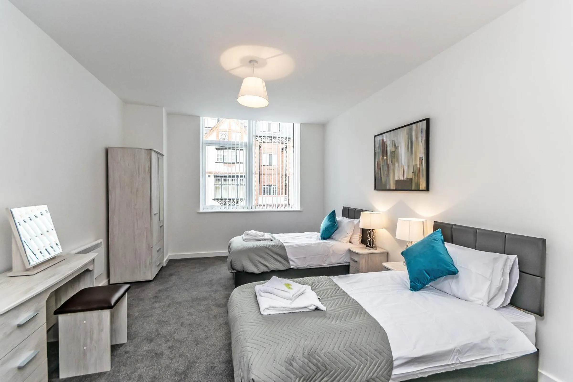 Bedroom, Bed in City Suites by Guestz