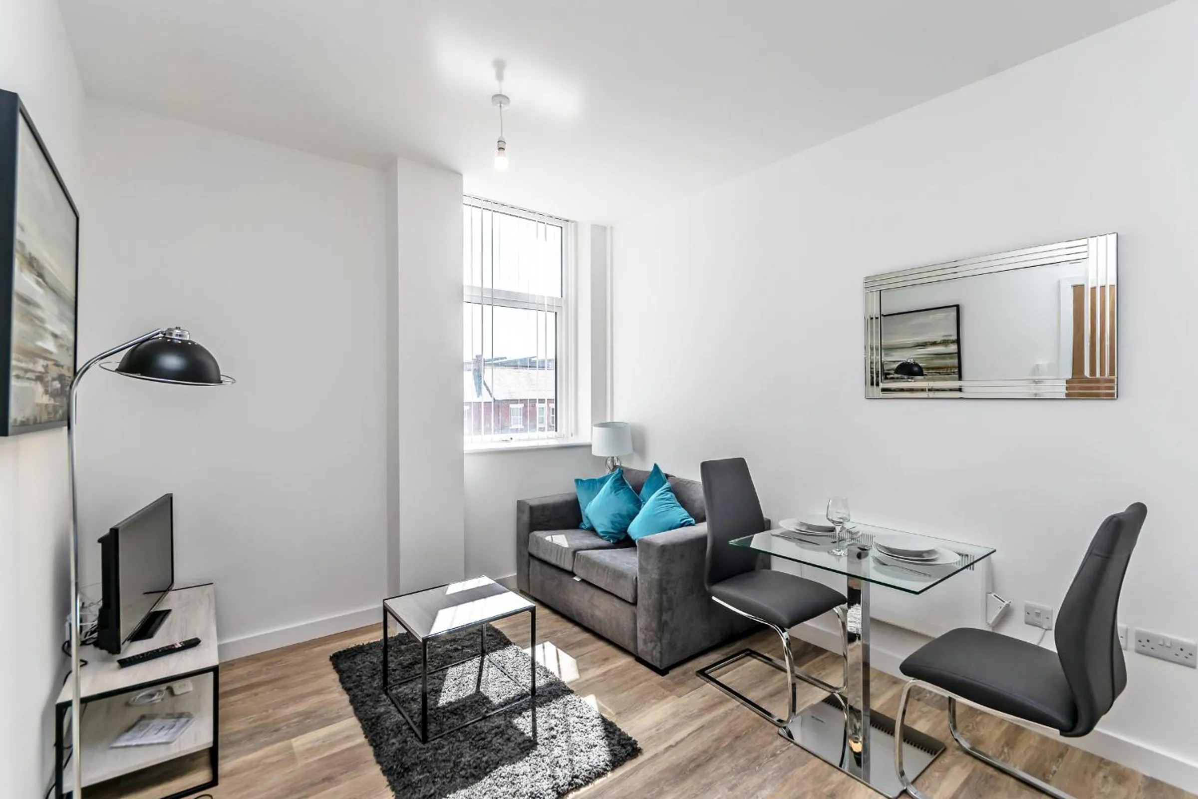 Living room in City Suites by Guestz
