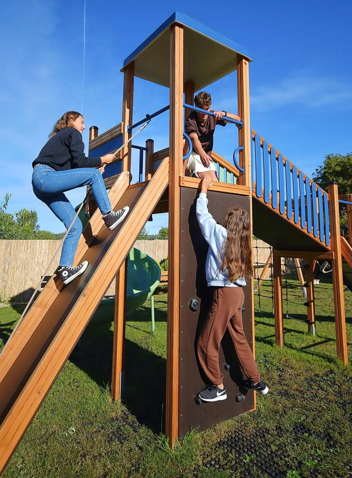 Children play ground in Amberia