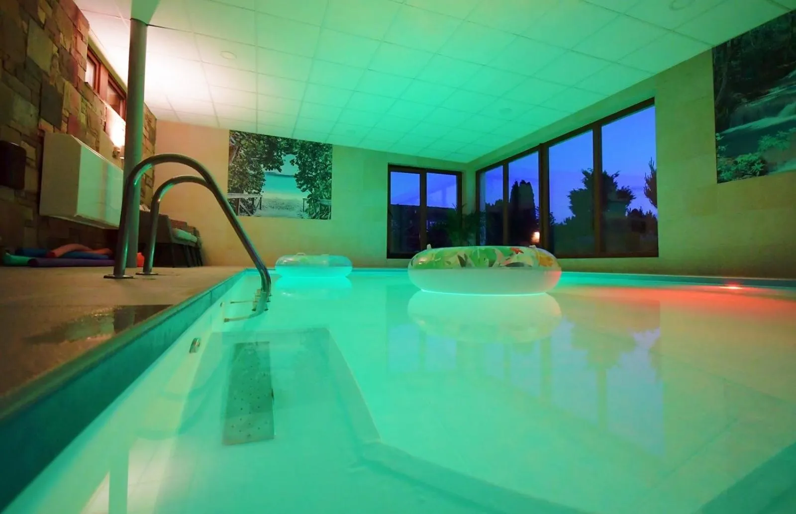 Pool view in Amberia