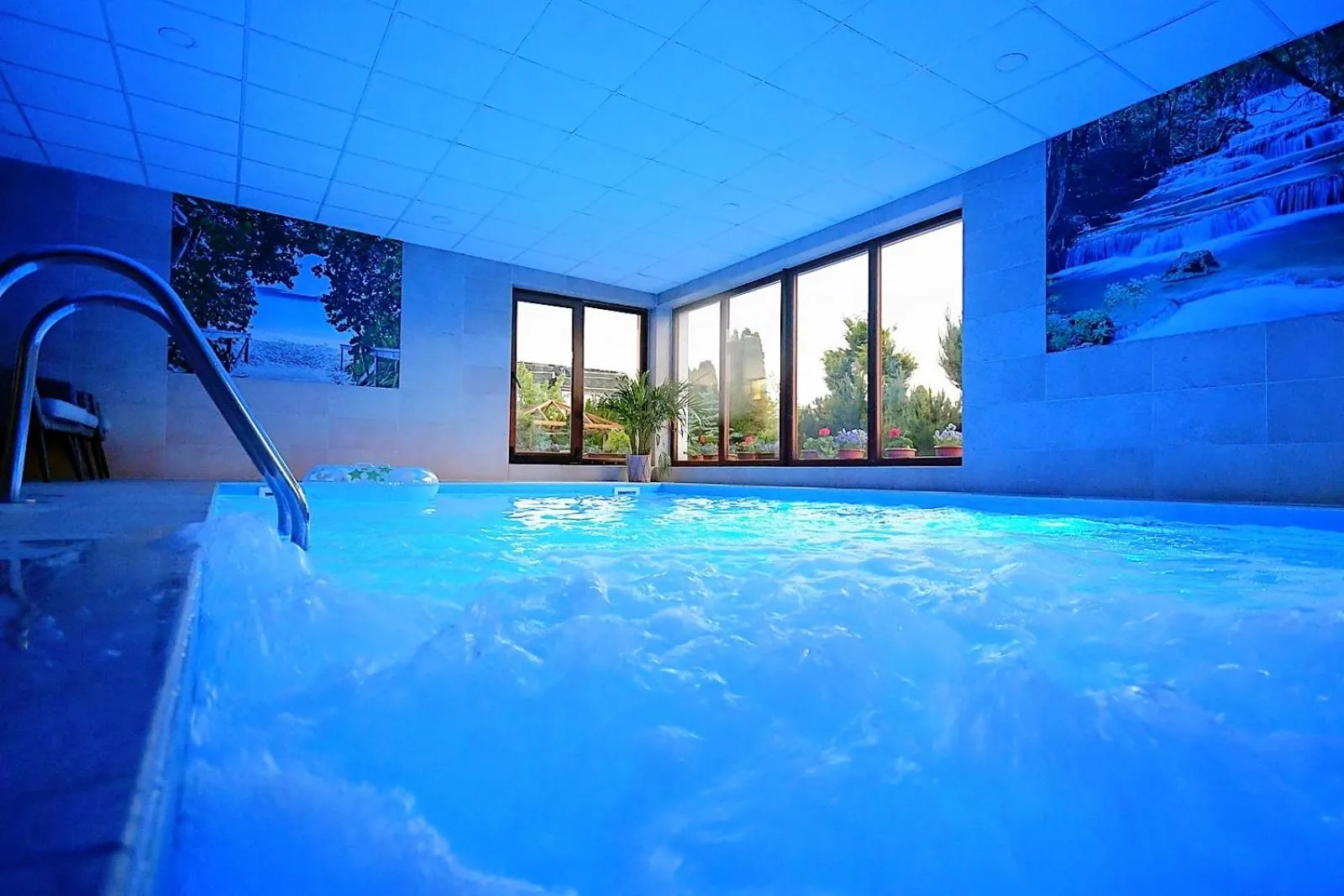 Pool view in Amberia