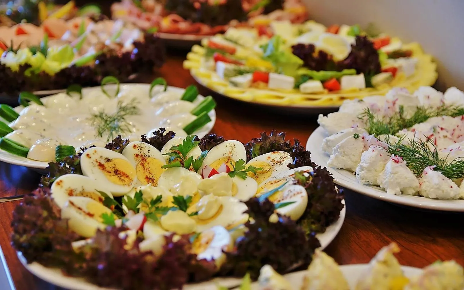 Buffet breakfast in Amberia