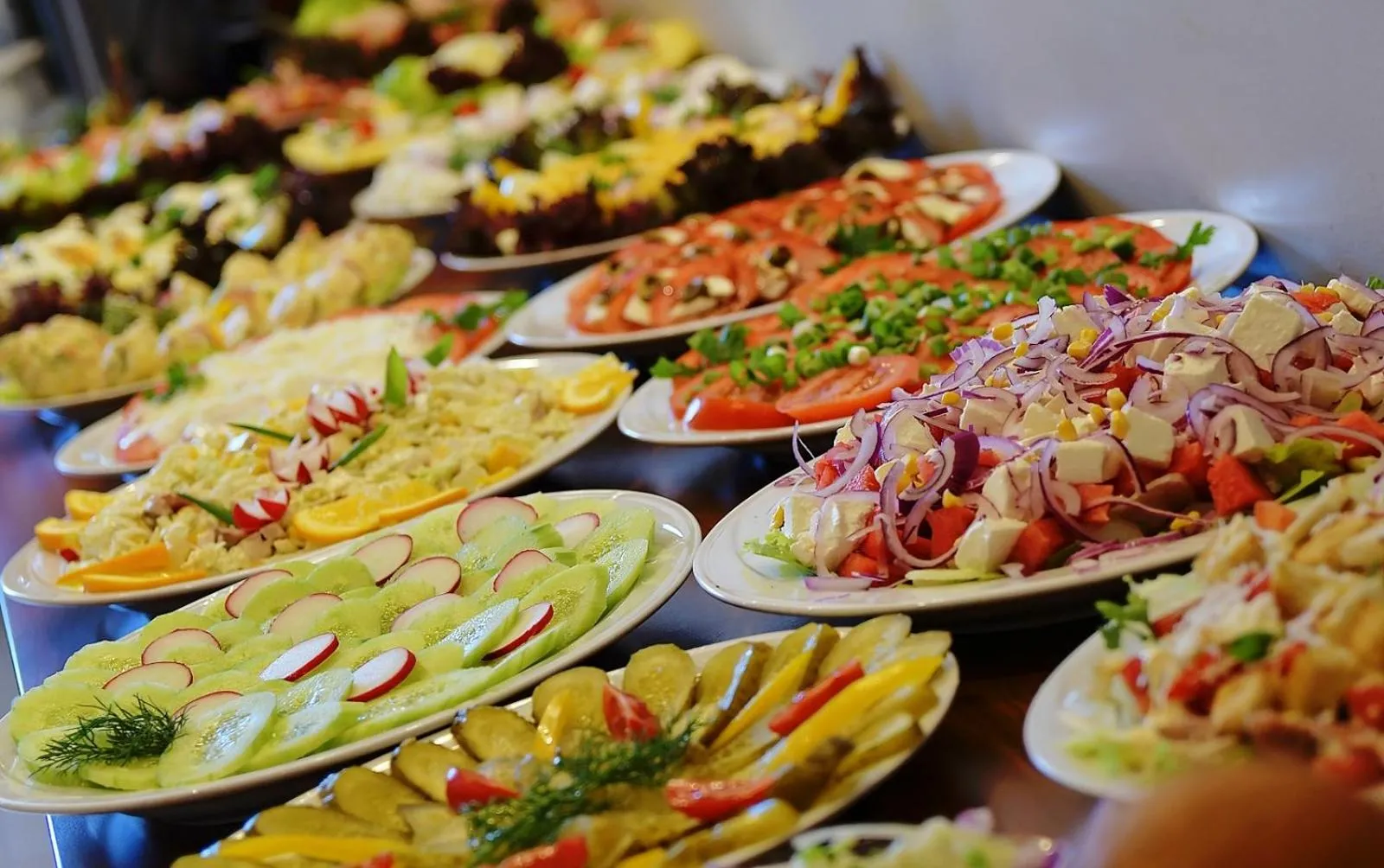 Buffet breakfast in Amberia