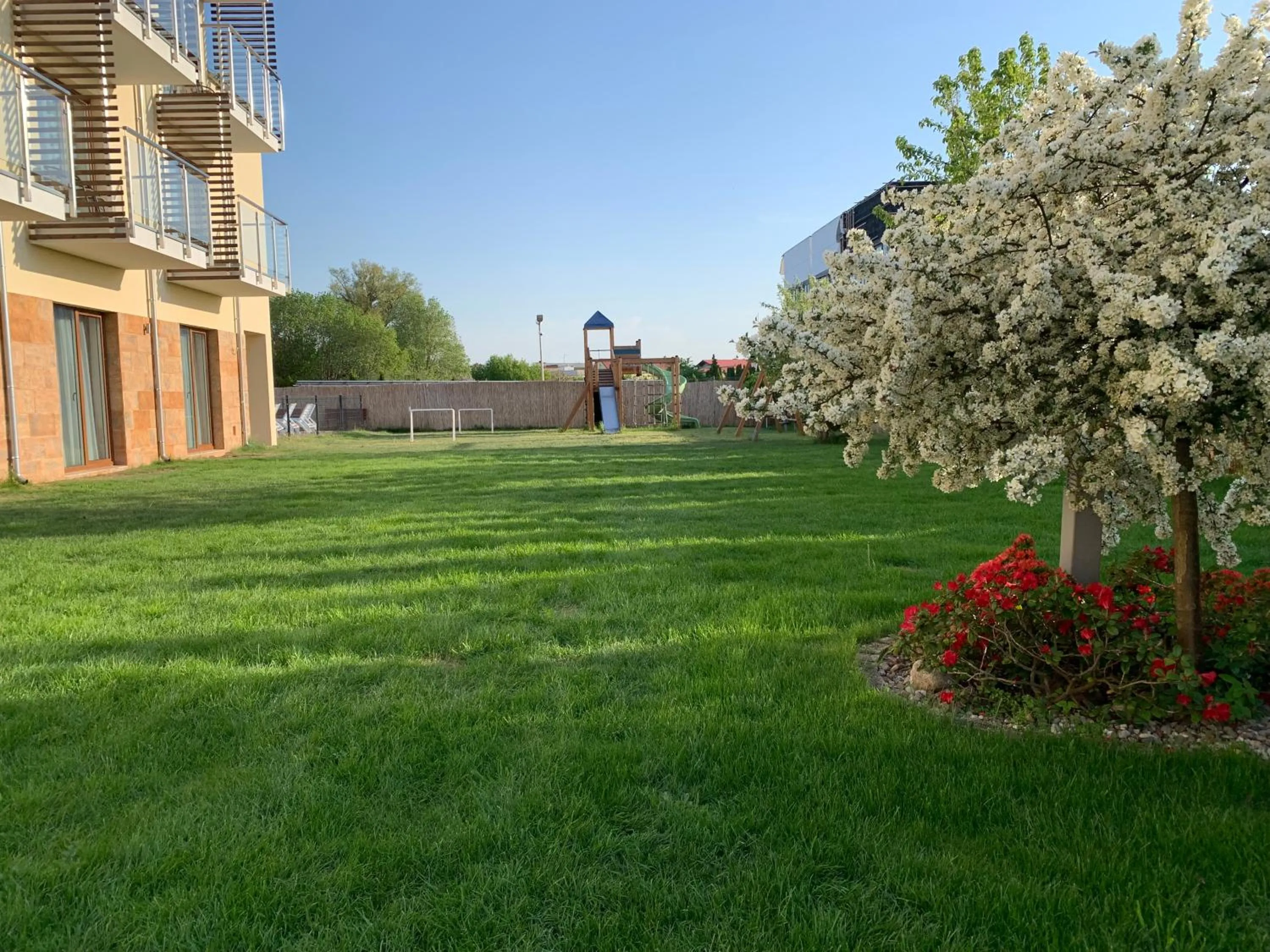 Garden view in Amberia