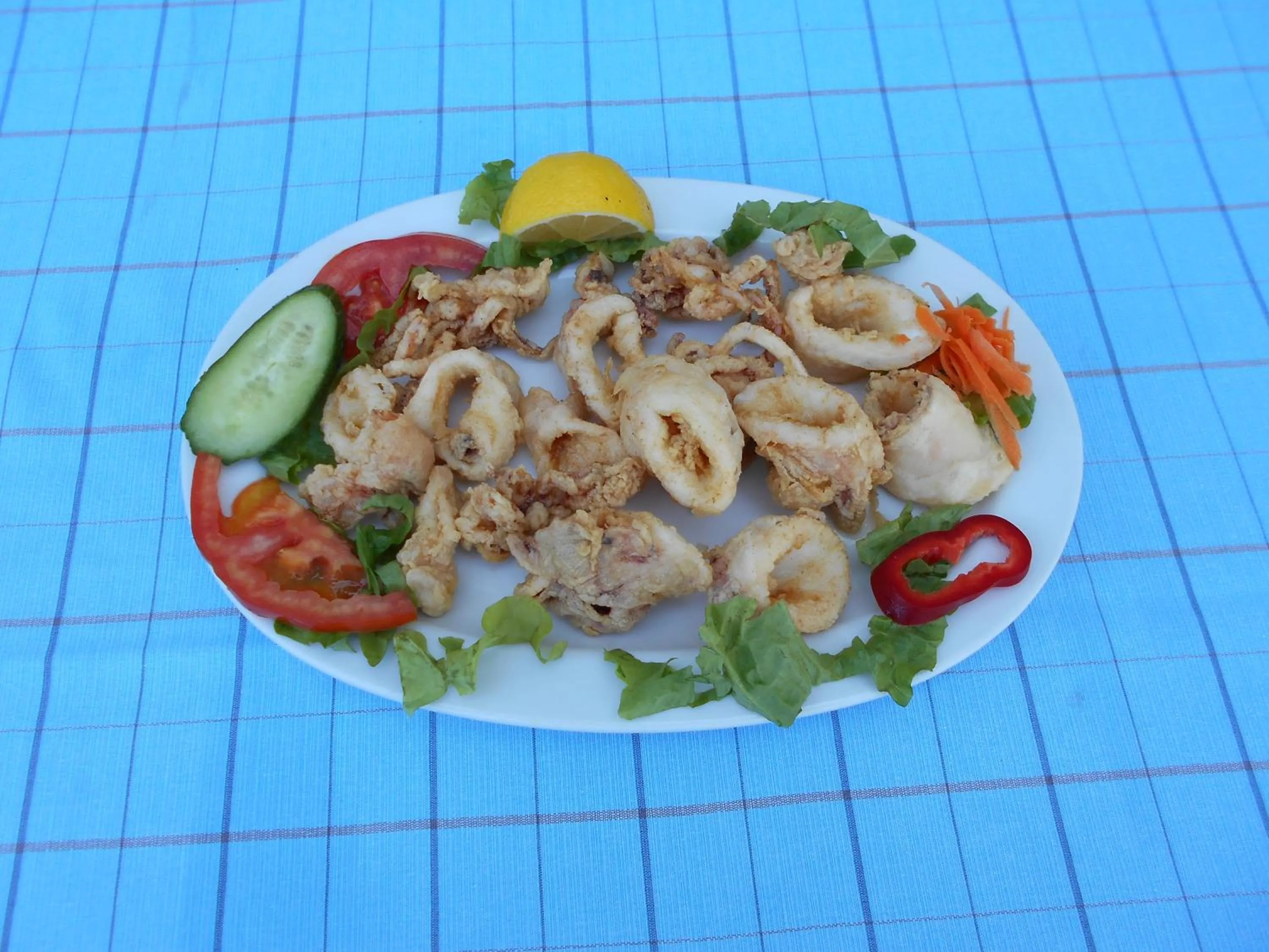 Food close-up in Olympic Hotel