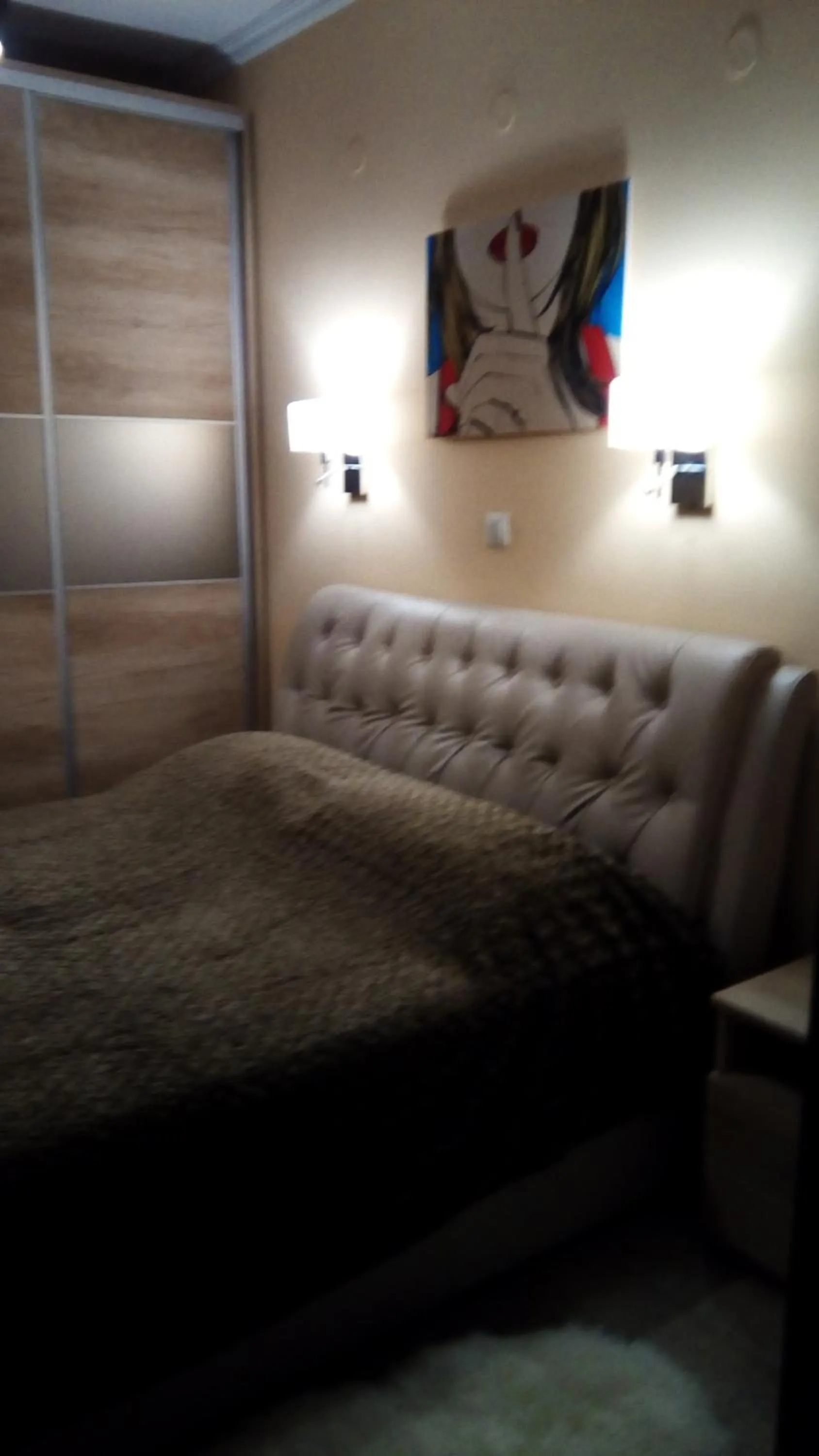 Bed in Olympic Hotel