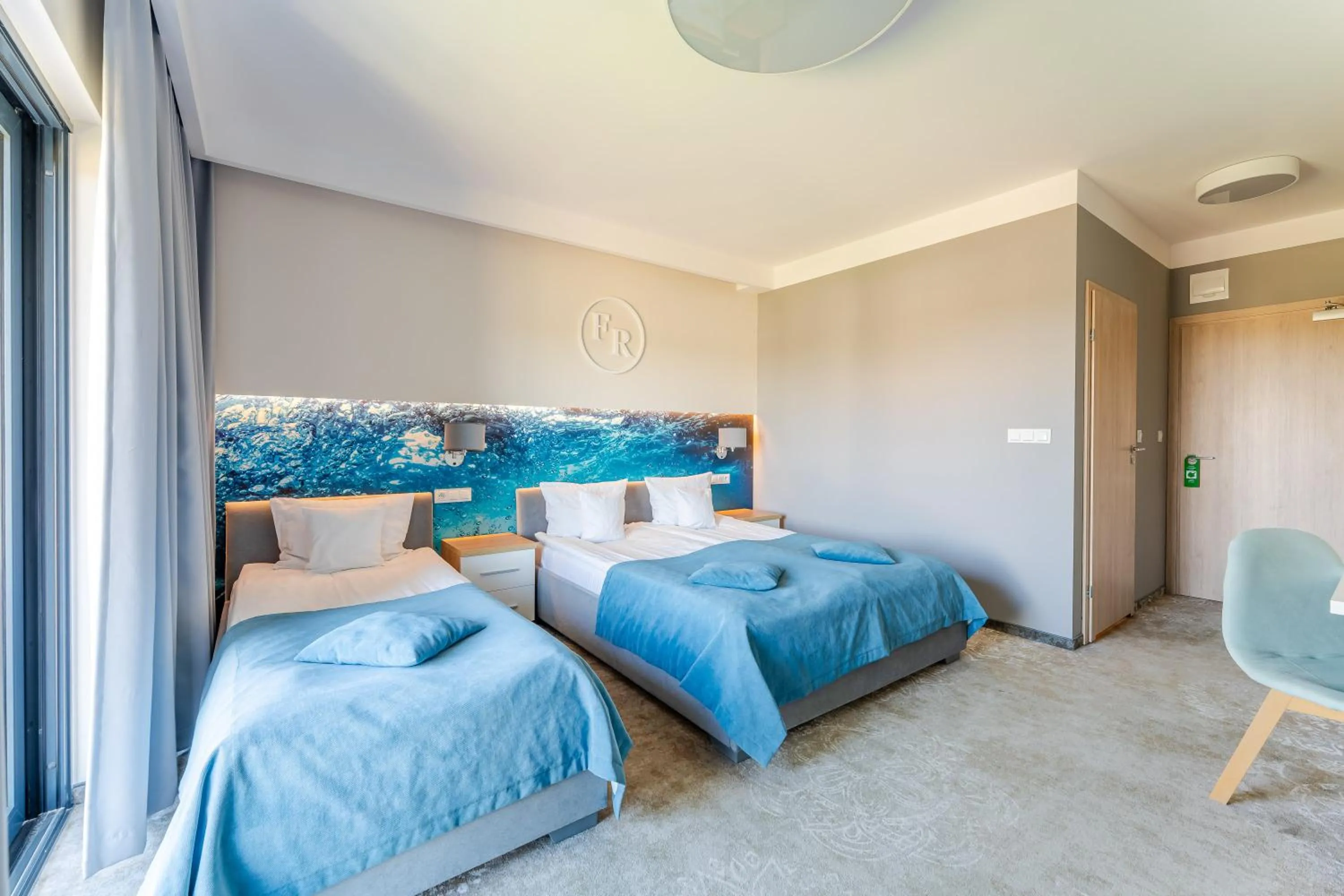 Bed in Family Resort Sarbinowo