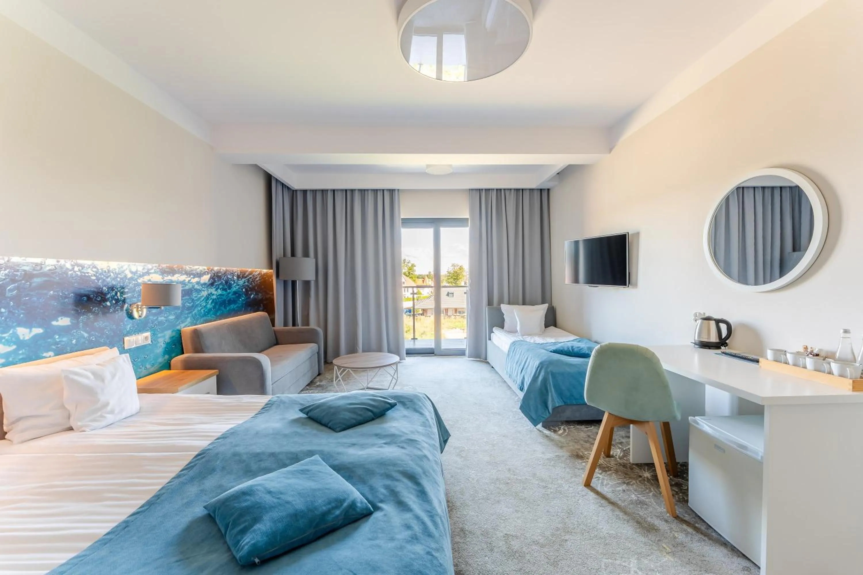 Bed in Family Resort Sarbinowo