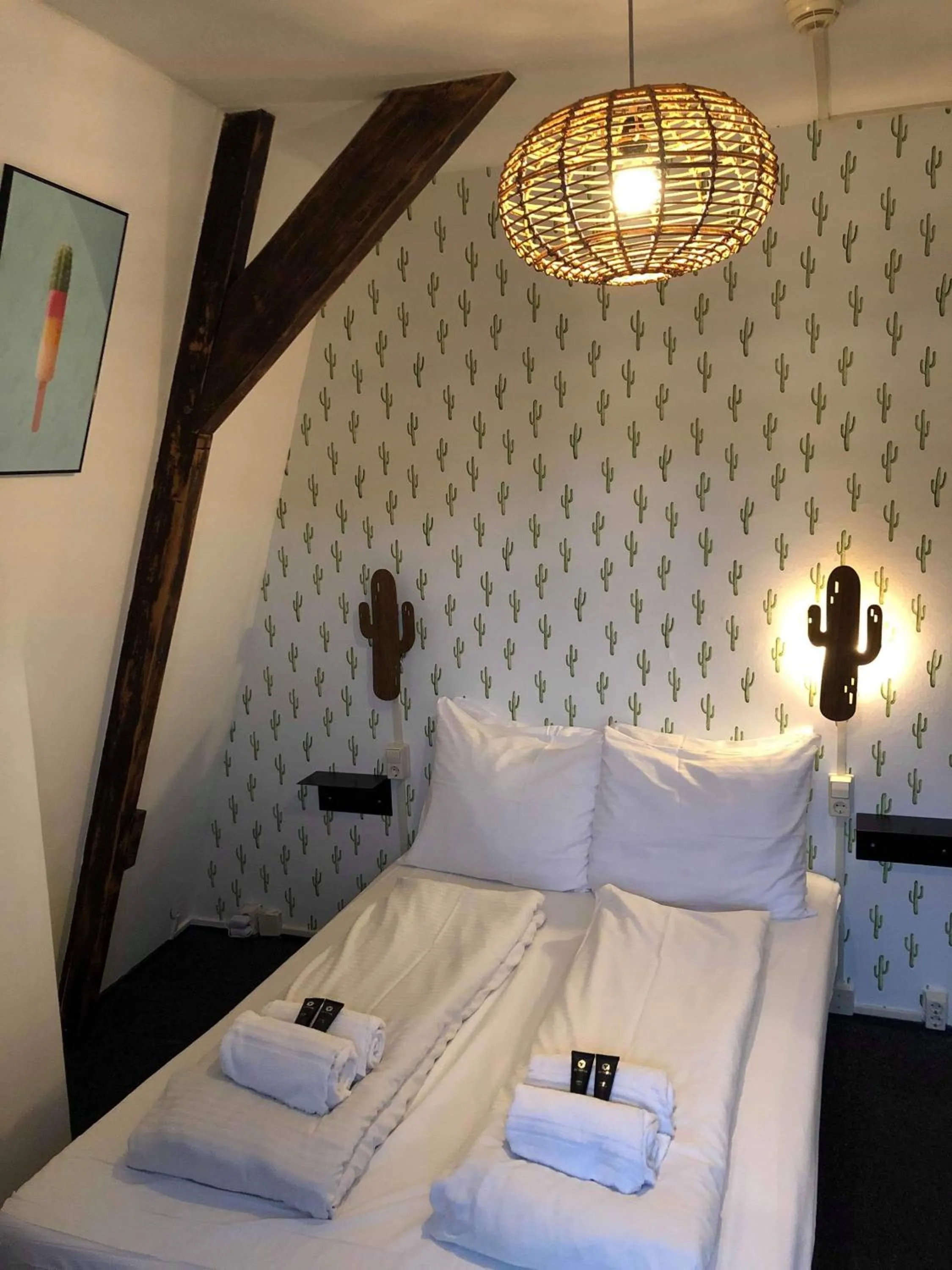 Bed in Flying Pig Downtown