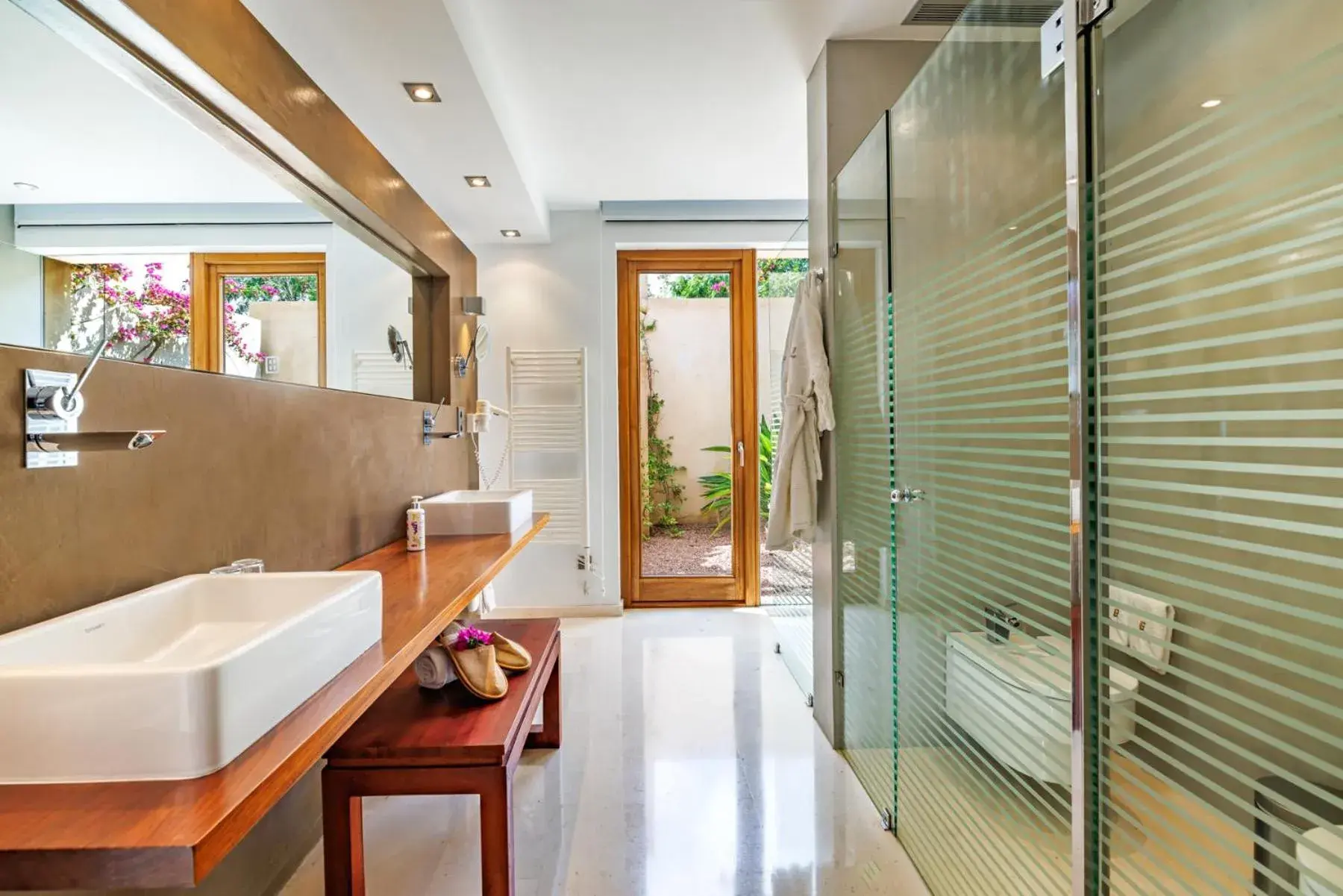 Bathroom in Can Lluc Boutique Country Hotel & Villas, a member of Beyond Green Bathroom in Can Lluc Boutique Country Hotel & Villas, a member of Beyond Green