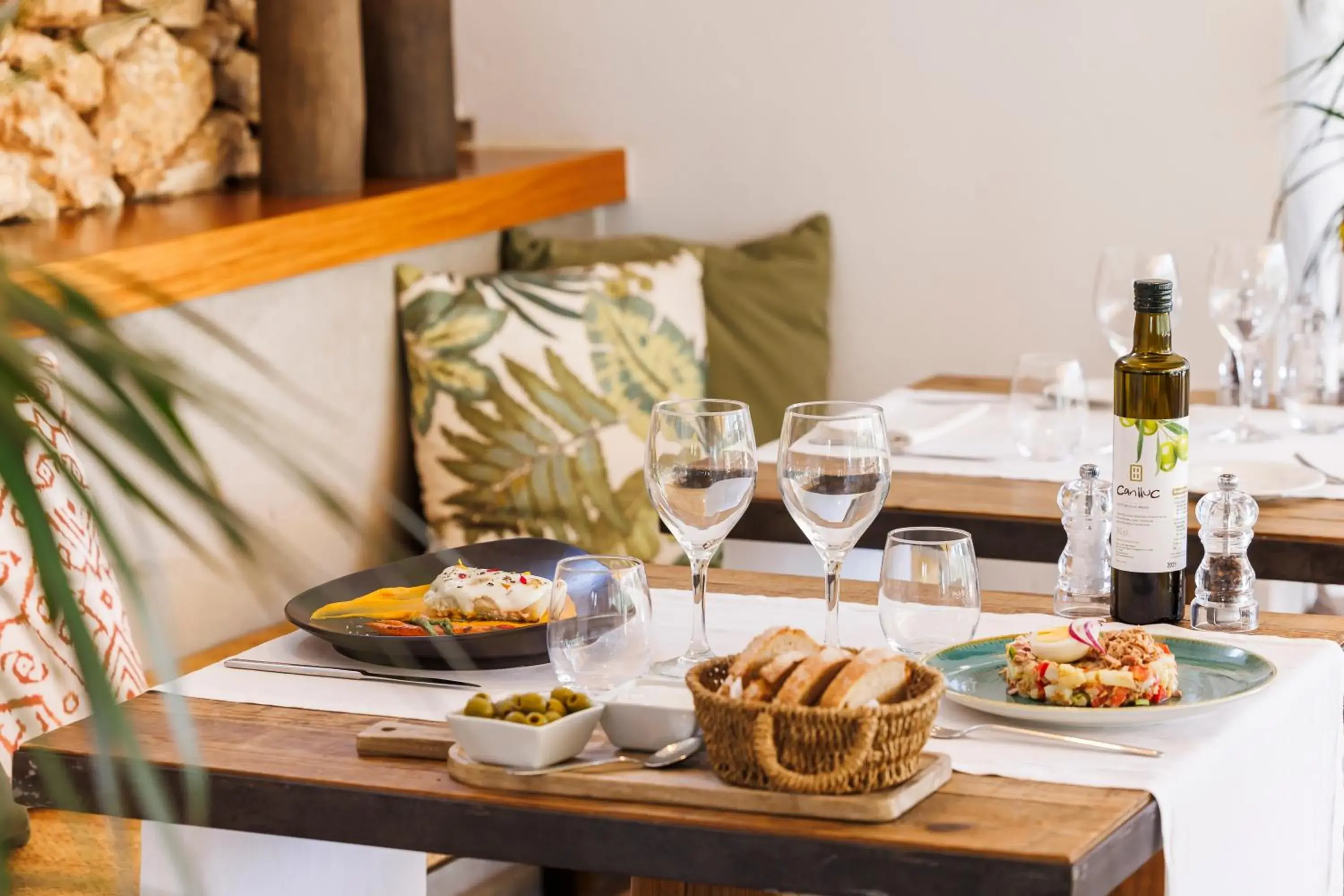 Restaurant/places to eat in Can Lluc Boutique Country Hotel & Villas, a member of Beyond Green Restaurant/places to eat in Can Lluc Boutique Country Hotel & Villas, a member of Beyond Green