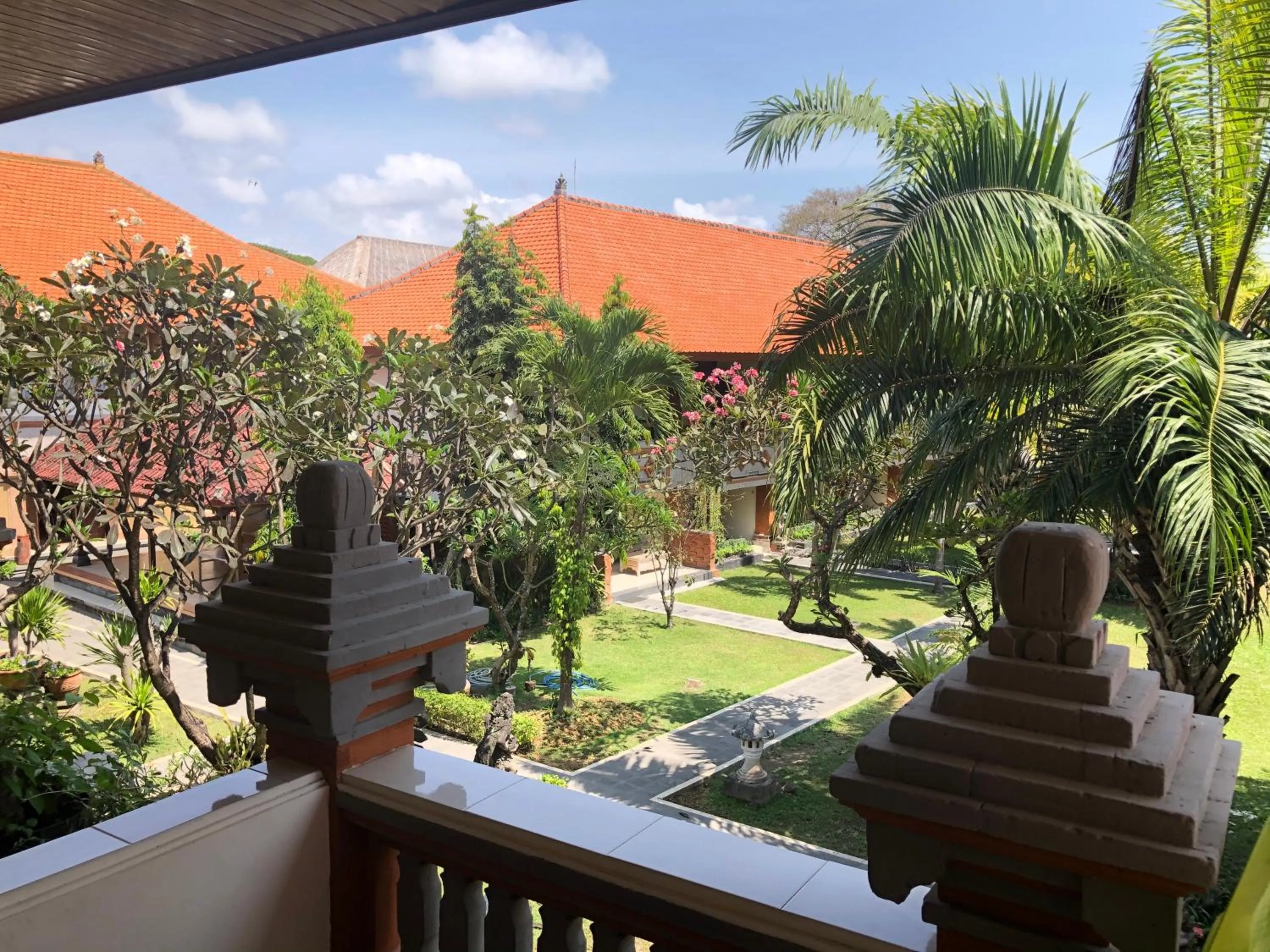 Balcony/Terrace in Inna Sindhu Beach Hotel & Resort