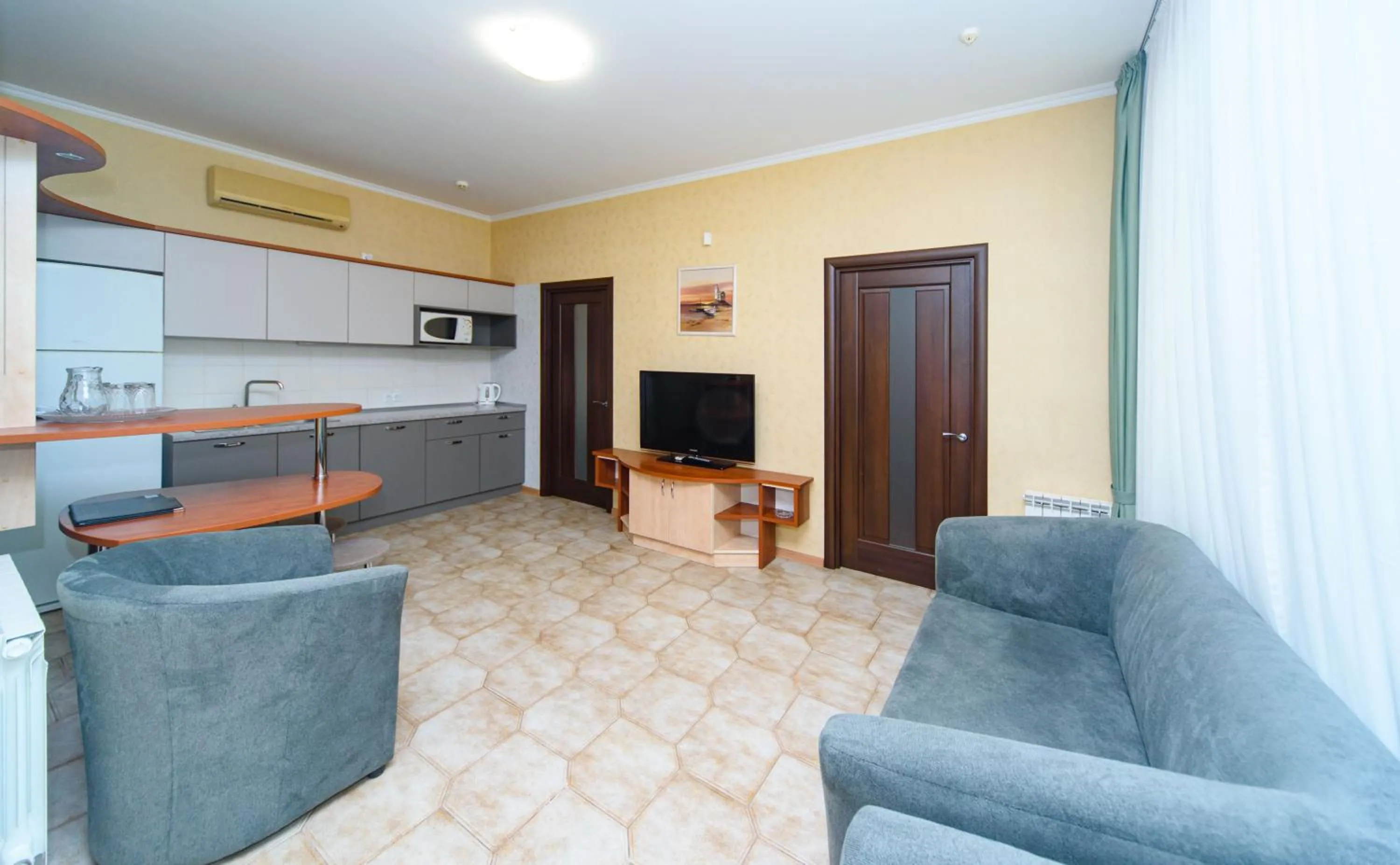 Kitchen or kitchenette in Sovinyon Resort