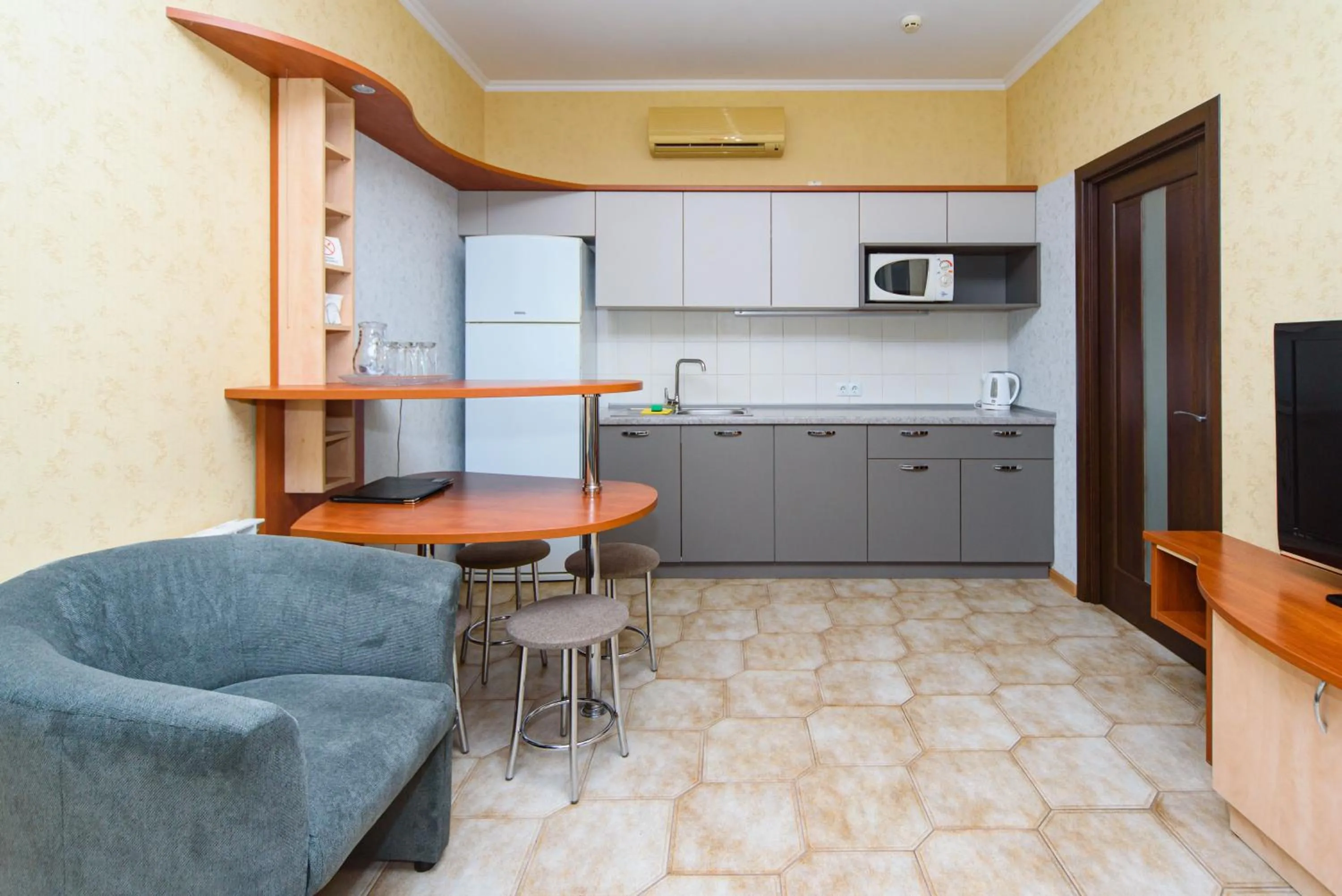 Kitchen or kitchenette in Sovinyon Resort