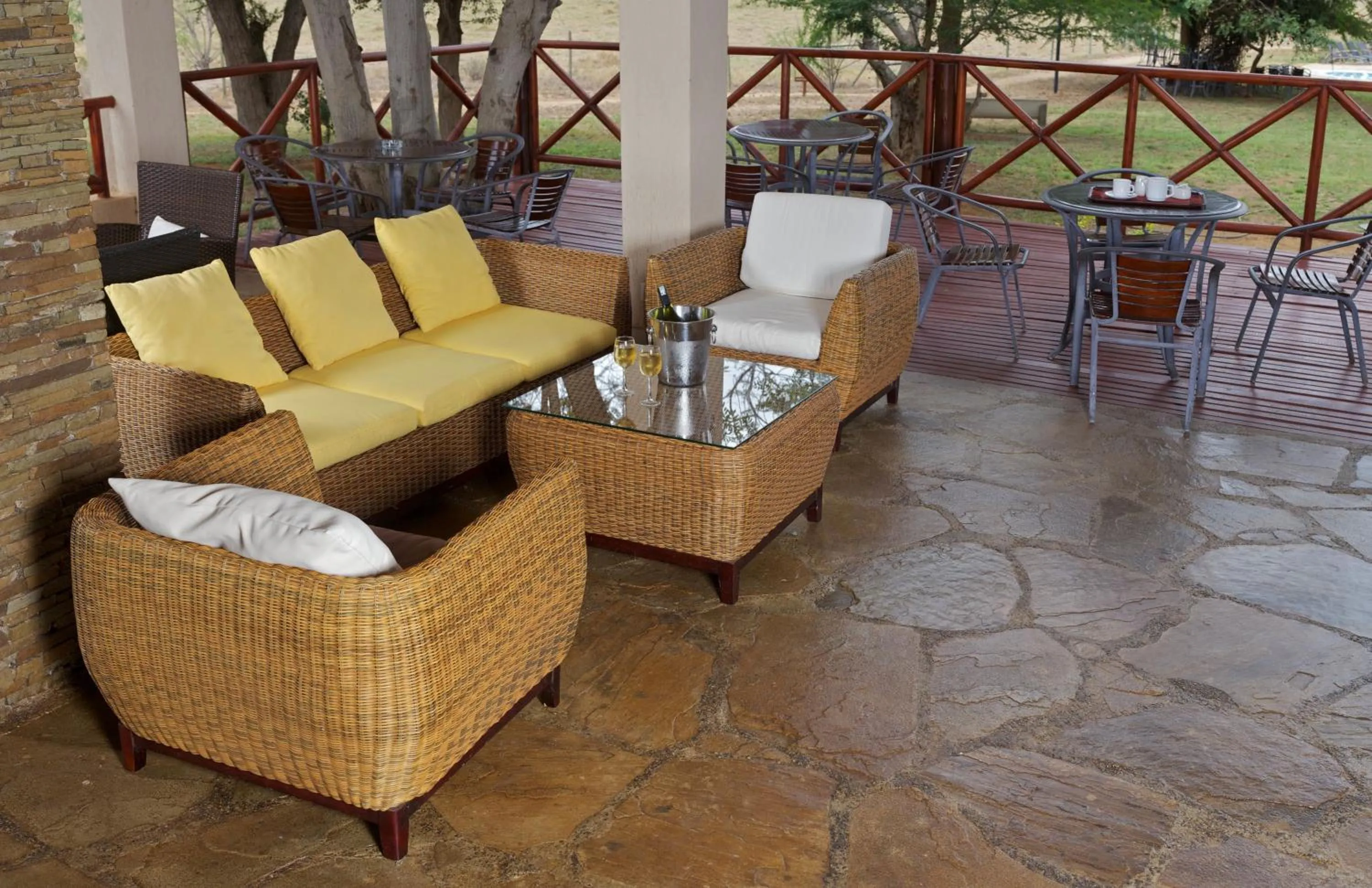 Balcony/Terrace in Ashnil Aruba Lodge