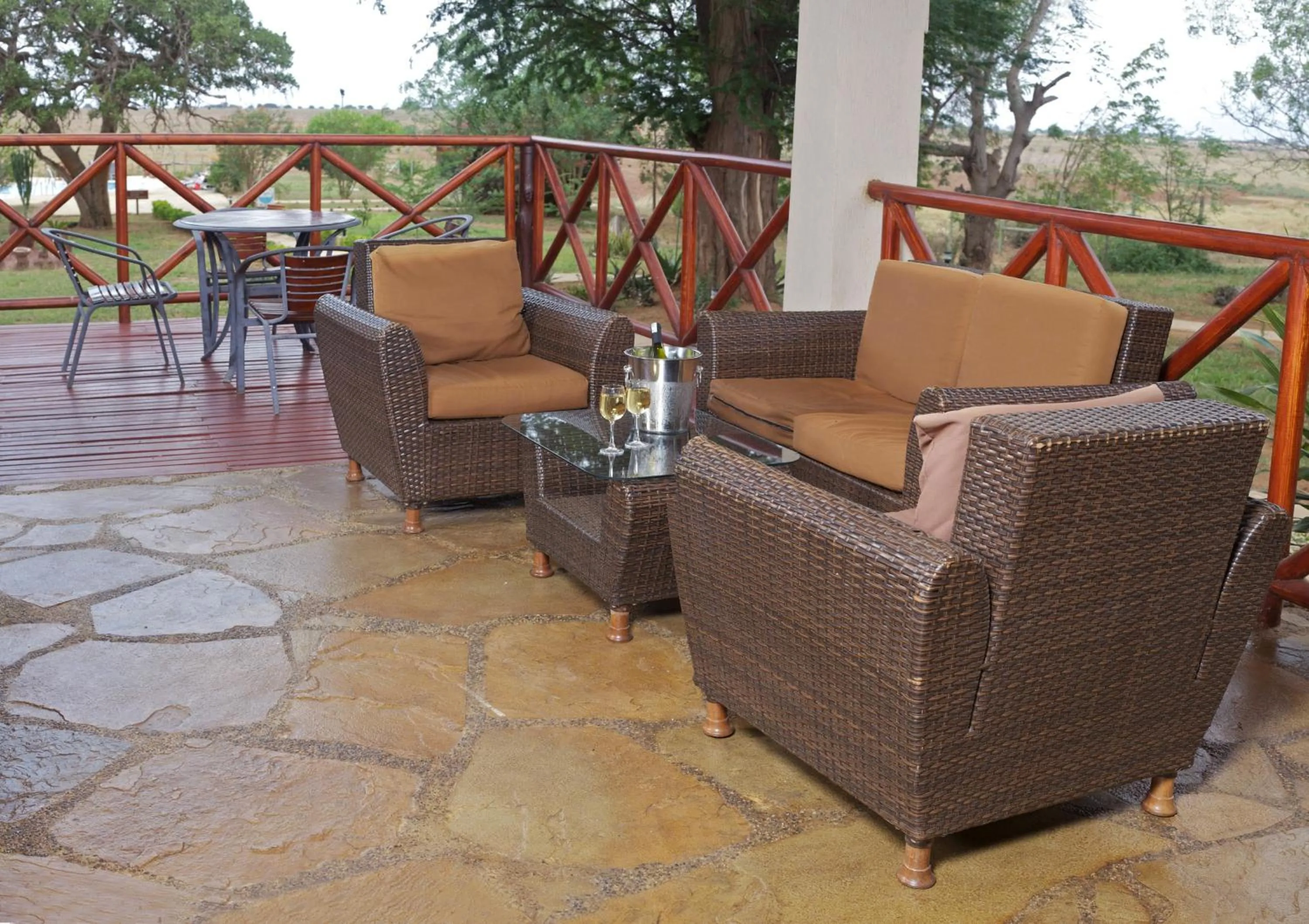 Balcony/Terrace in Ashnil Aruba Lodge