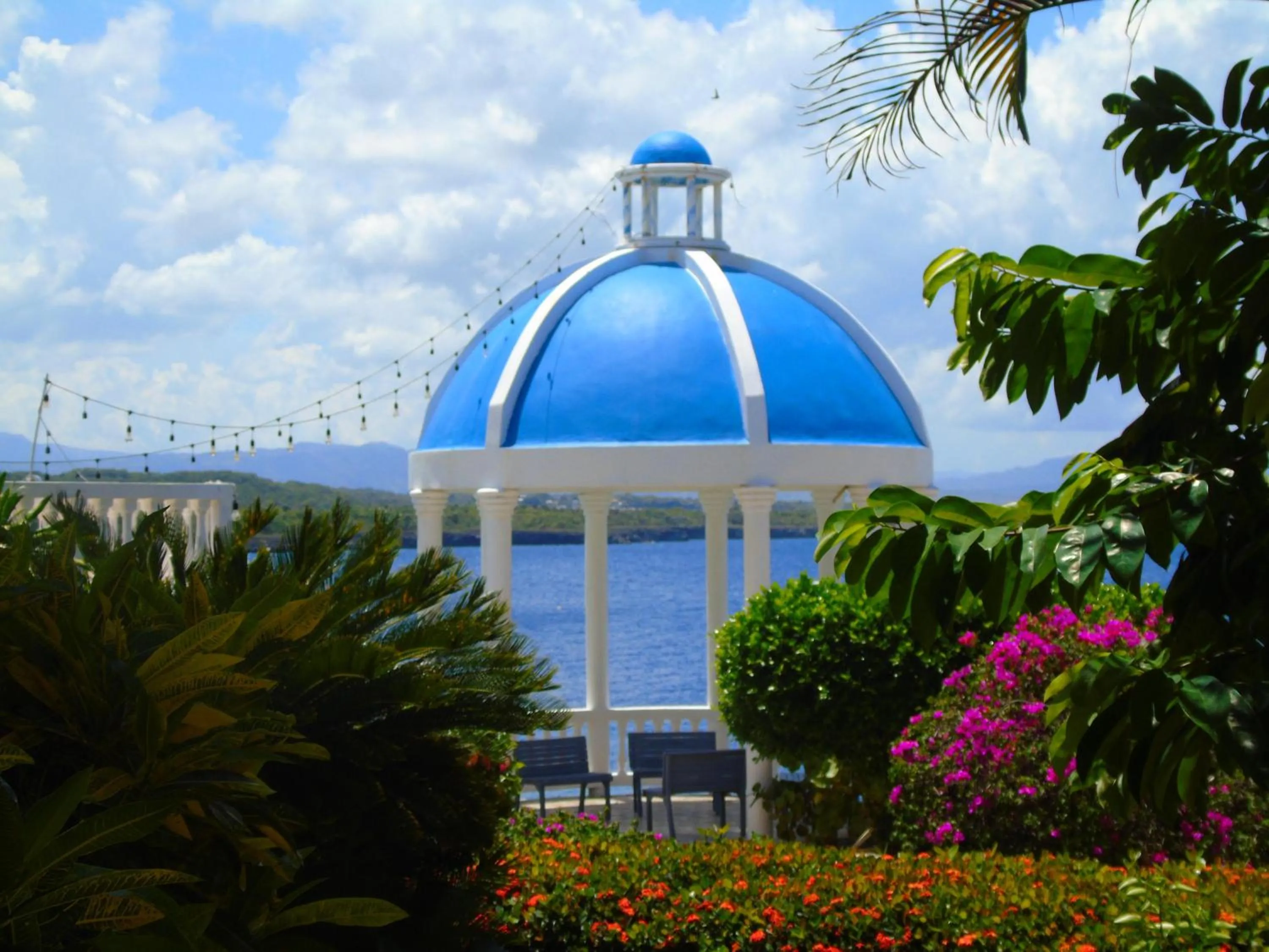 Garden view in Piergiorgio Palace Hotel