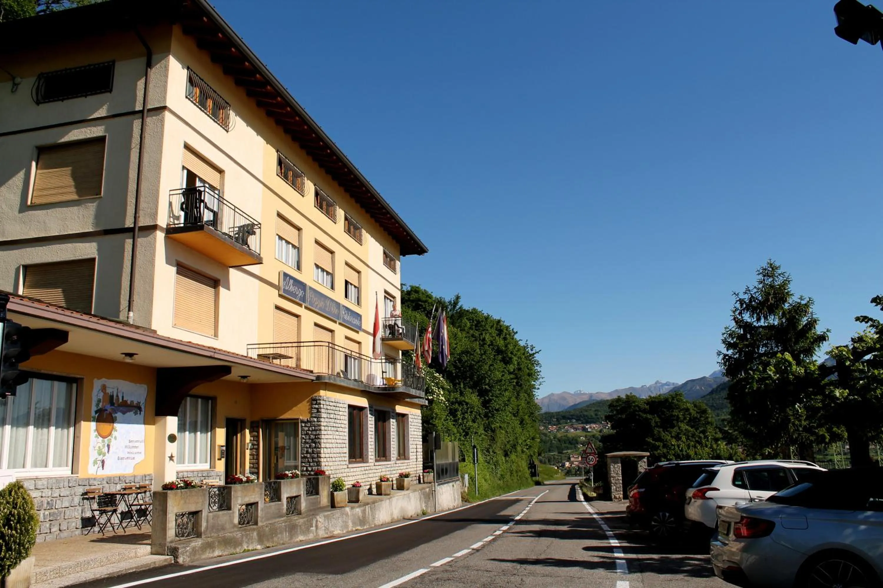 Property building in Hotel Poggio d'Oro