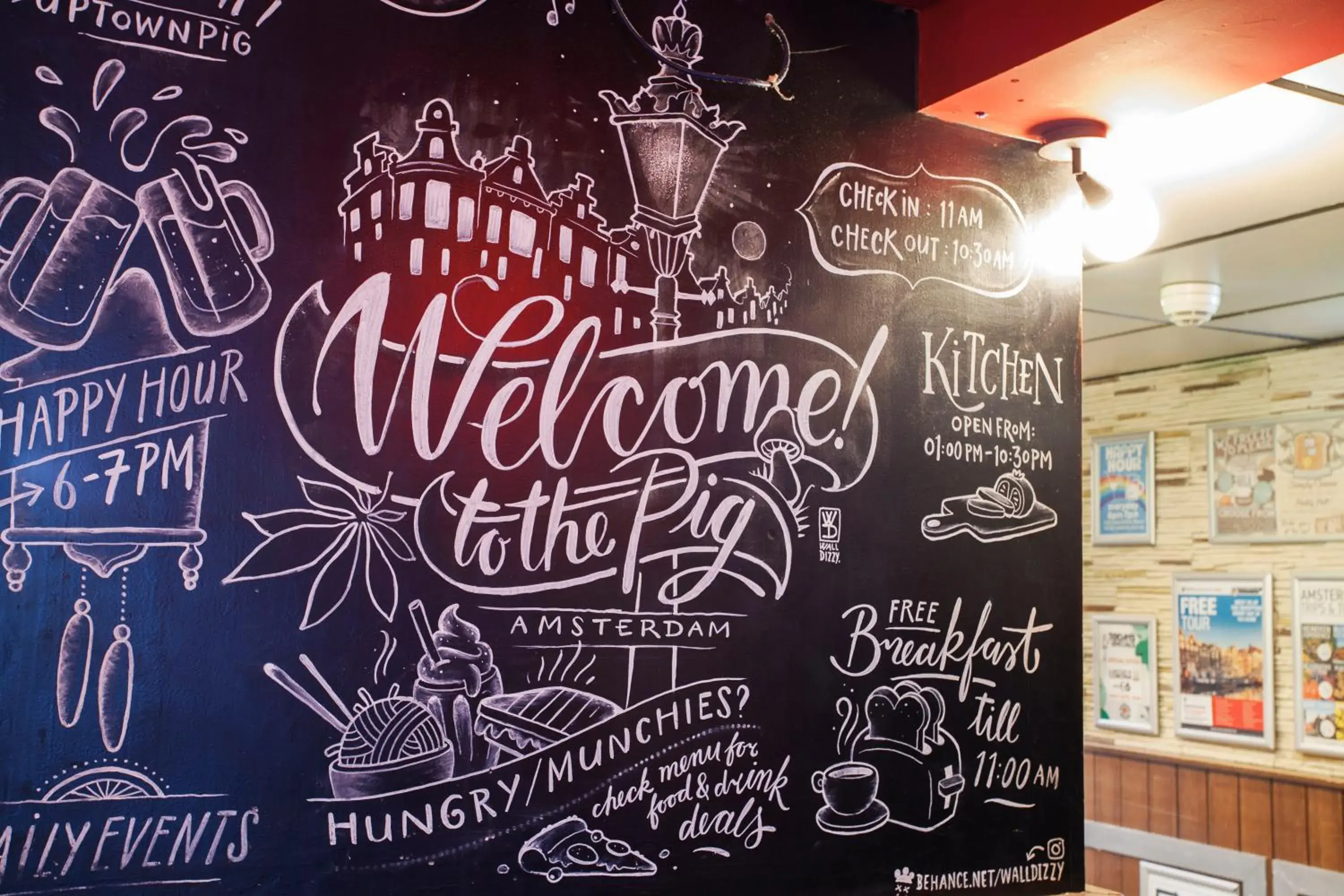 Lobby or reception in Flying Pig Uptown Lobby or reception in Flying Pig Uptown