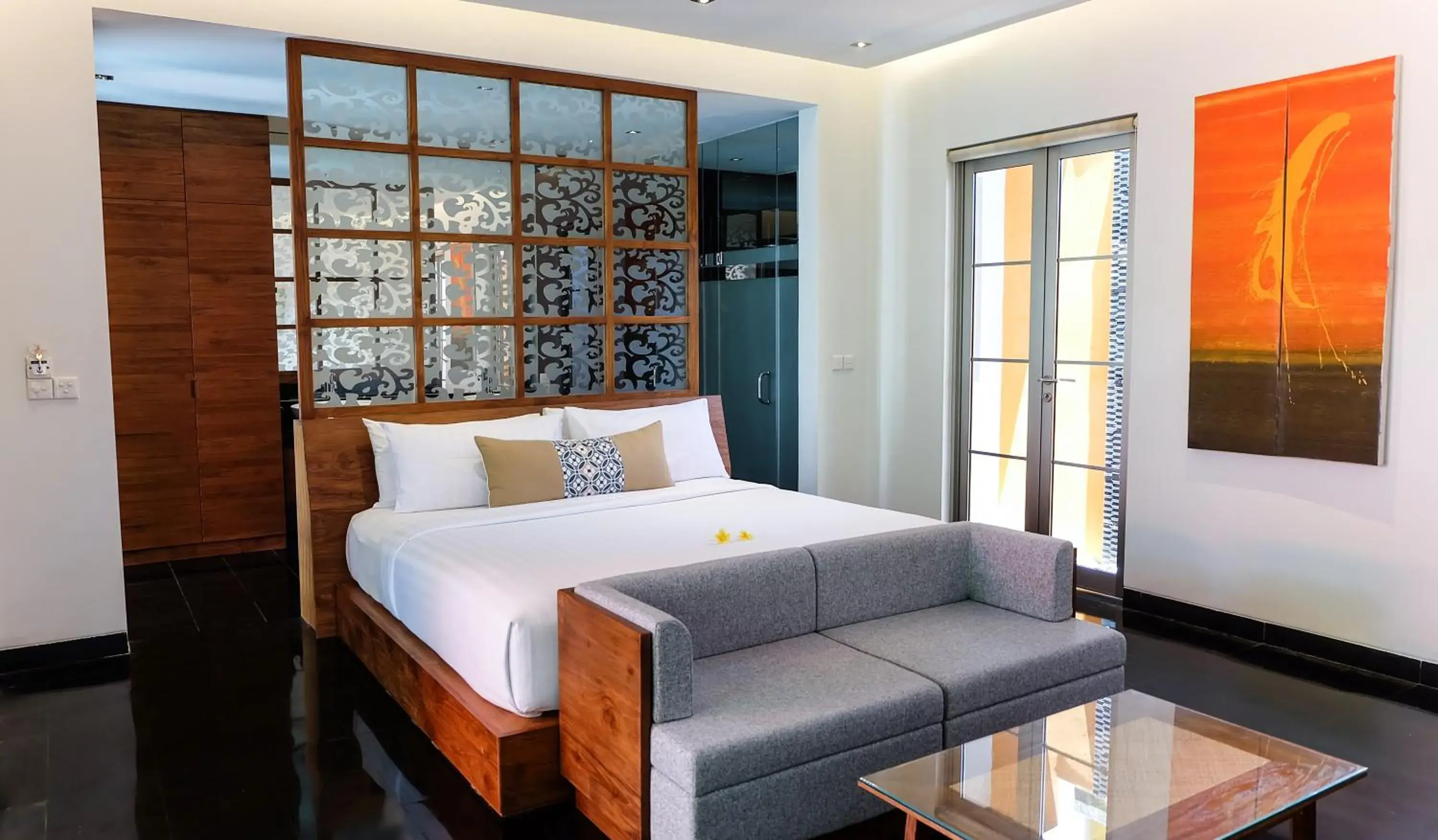 Bedroom, Bed in Sun Island Boutique Villas & Spa Seminyak Bedroom, Bed in Sun Island Boutique Villas & Spa Seminyak