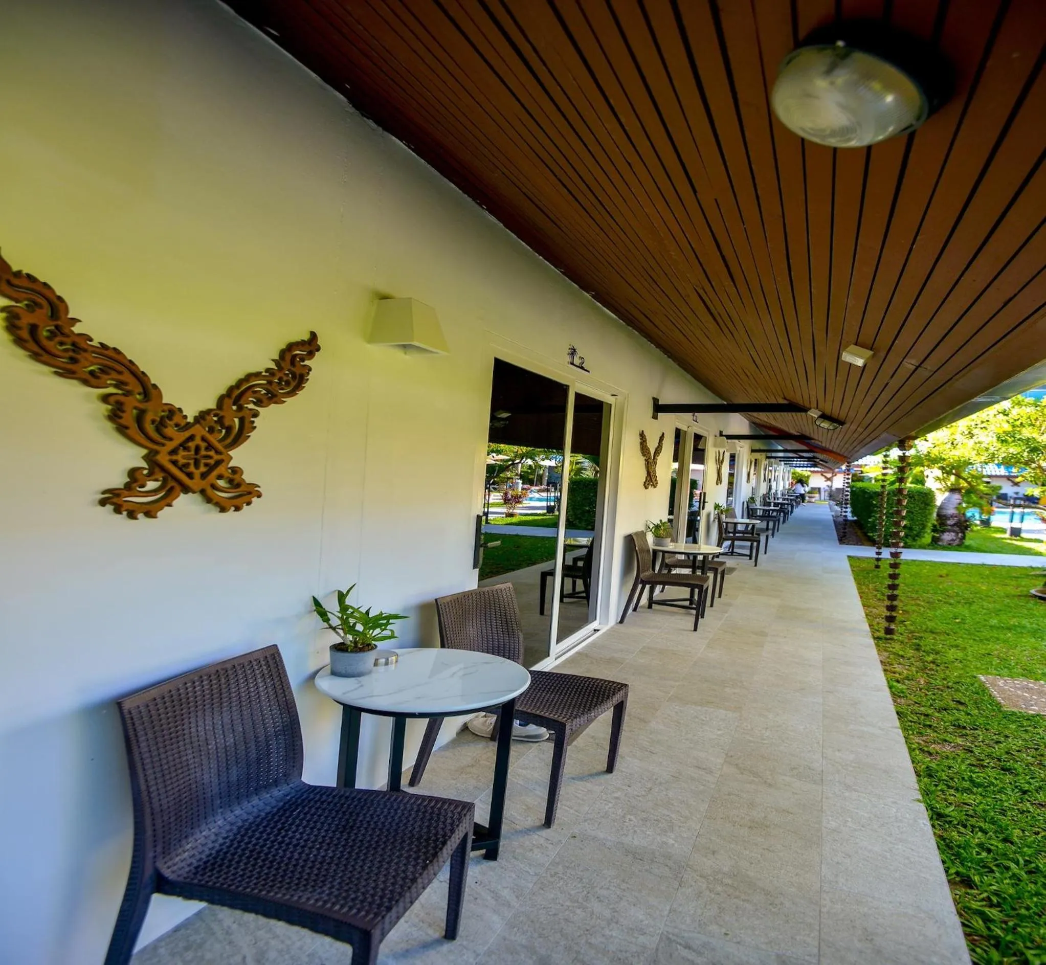 Balcony/Terrace in Phuket Airport Hotel