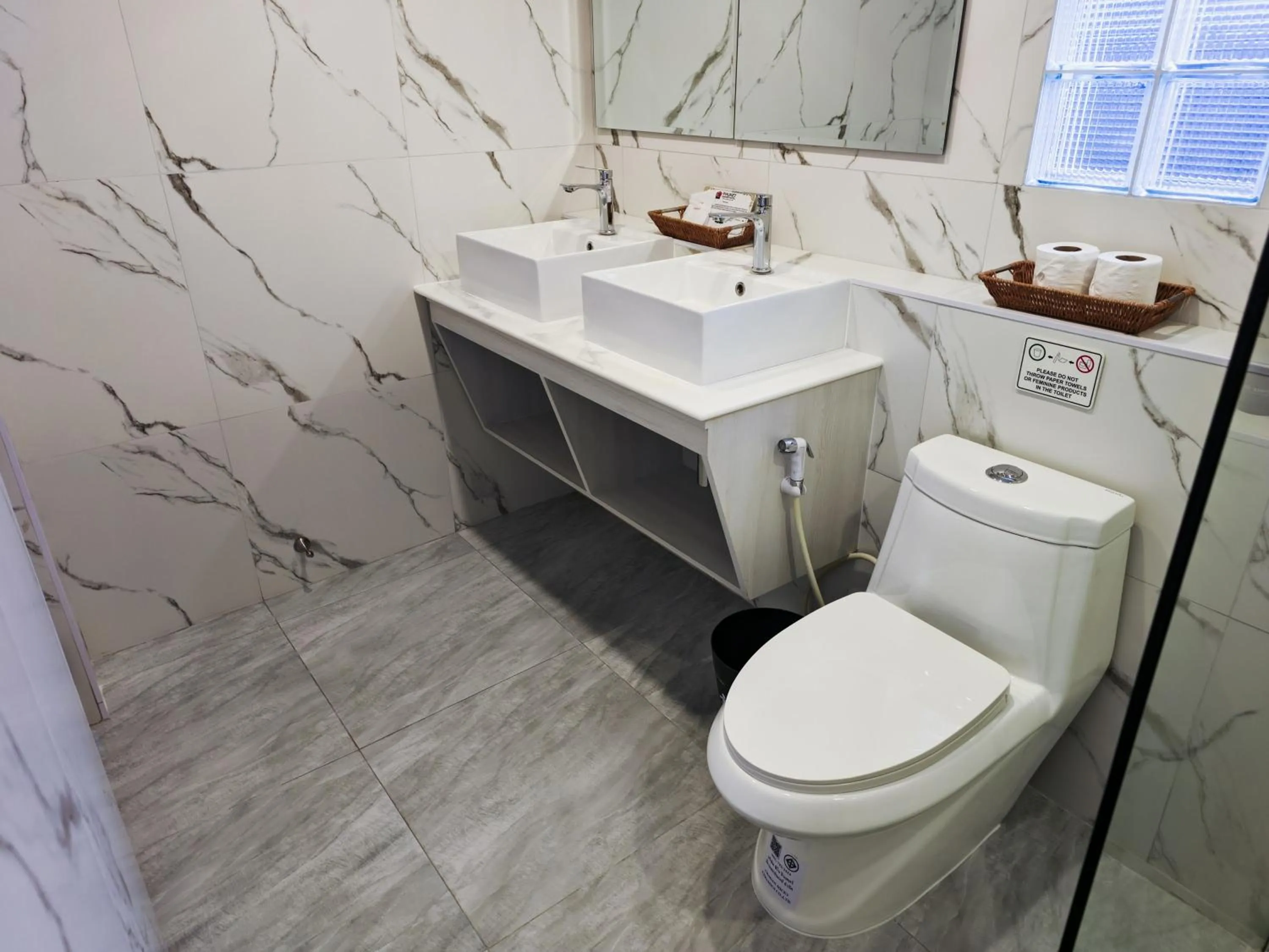 Bathroom in Phuket Airport Hotel - SHA Extra Plus