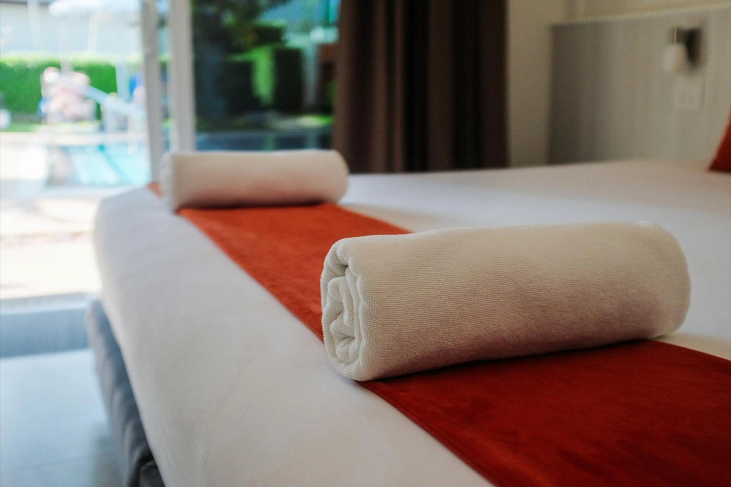 View (from property/room), Bed in Phuket Airport Hotel - SHA Extra Plus