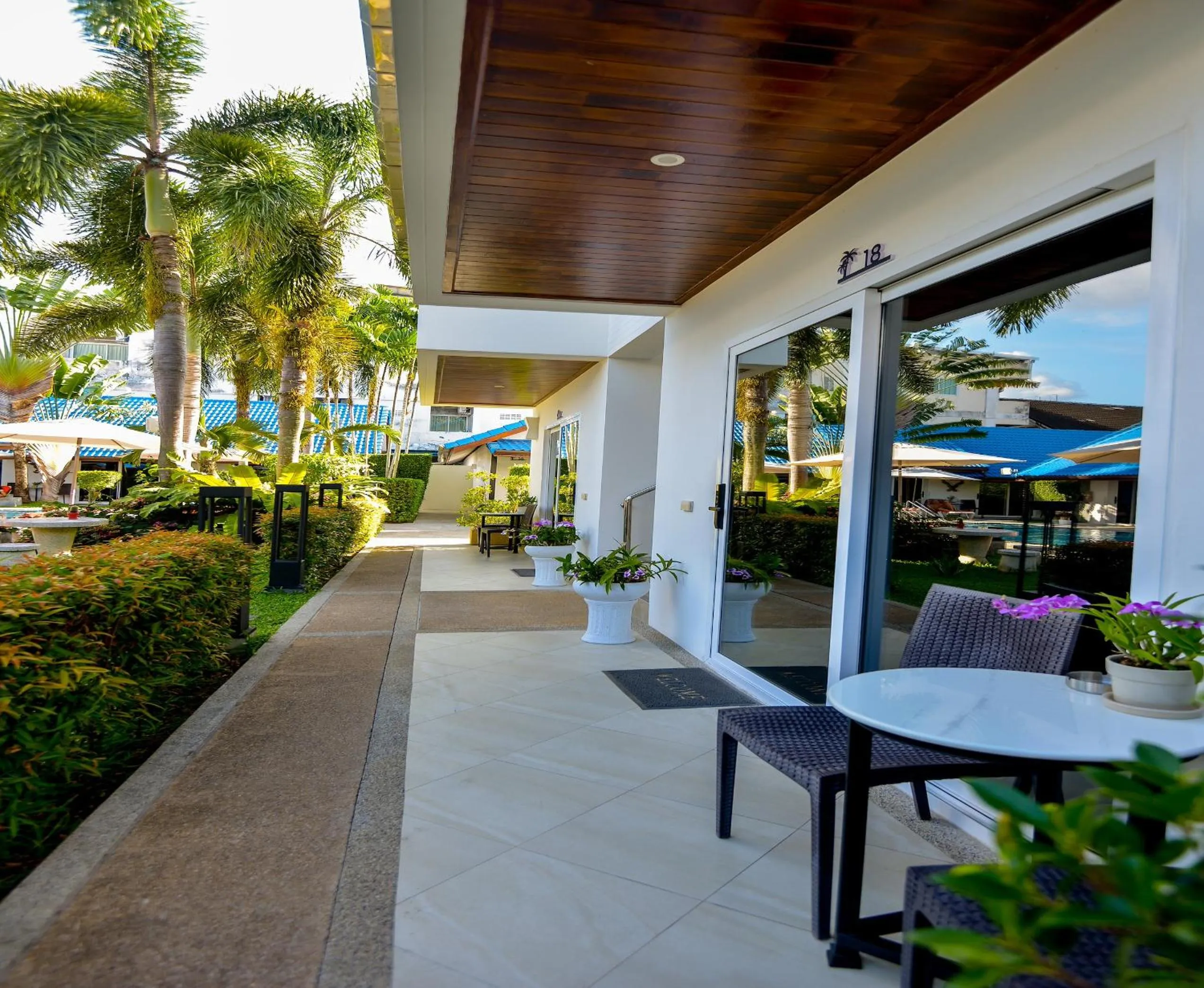 Balcony/Terrace in Phuket Airport Hotel