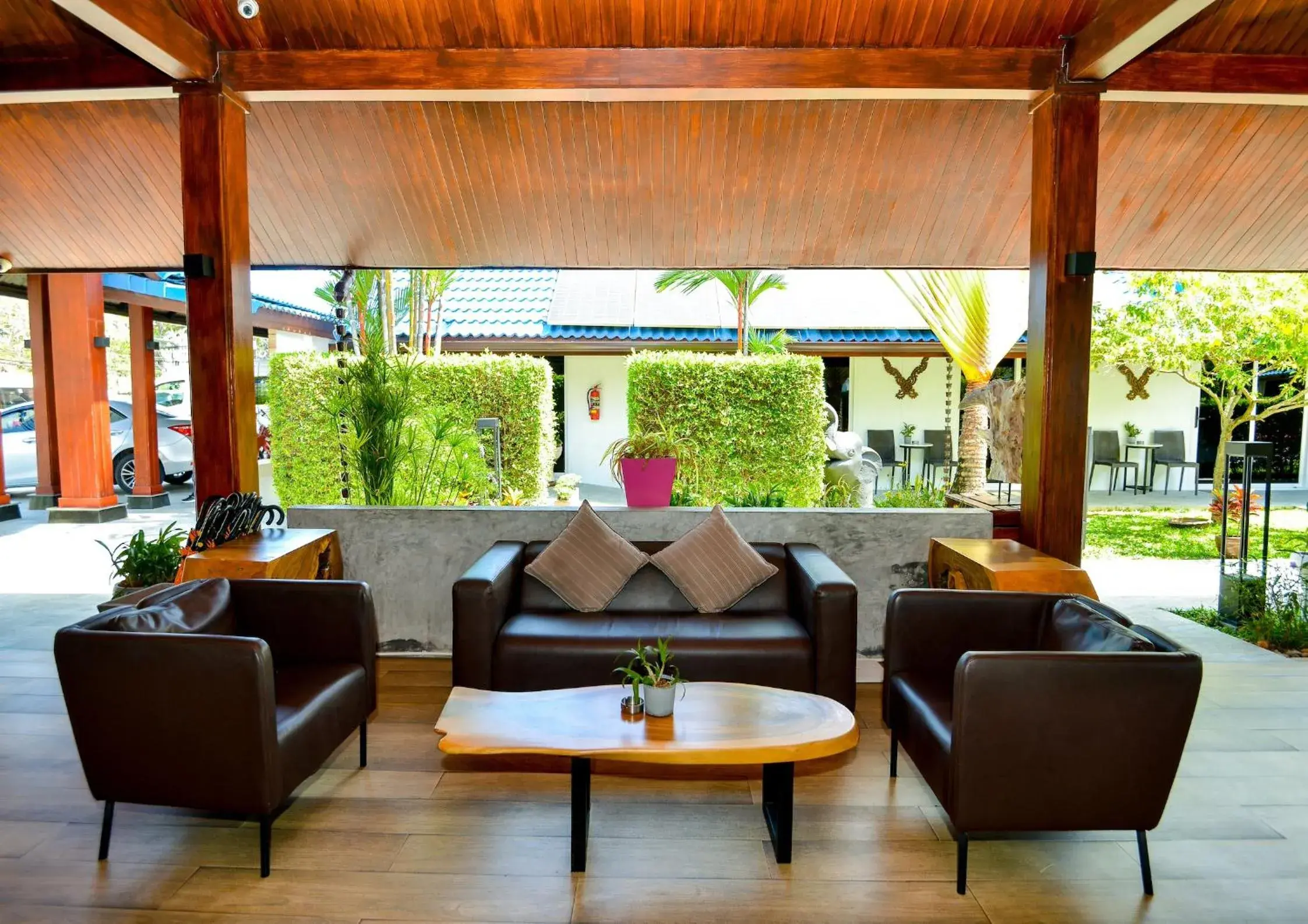 Lobby or reception in Phuket Airport Hotel Lobby or reception in Phuket Airport Hotel