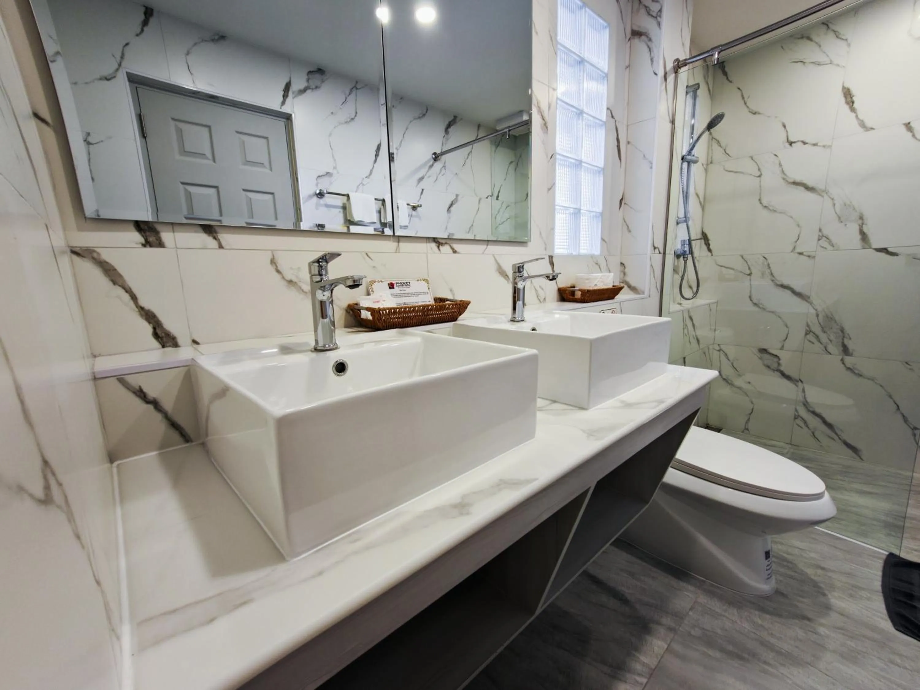 Bathroom in Phuket Airport Hotel - SHA Extra Plus