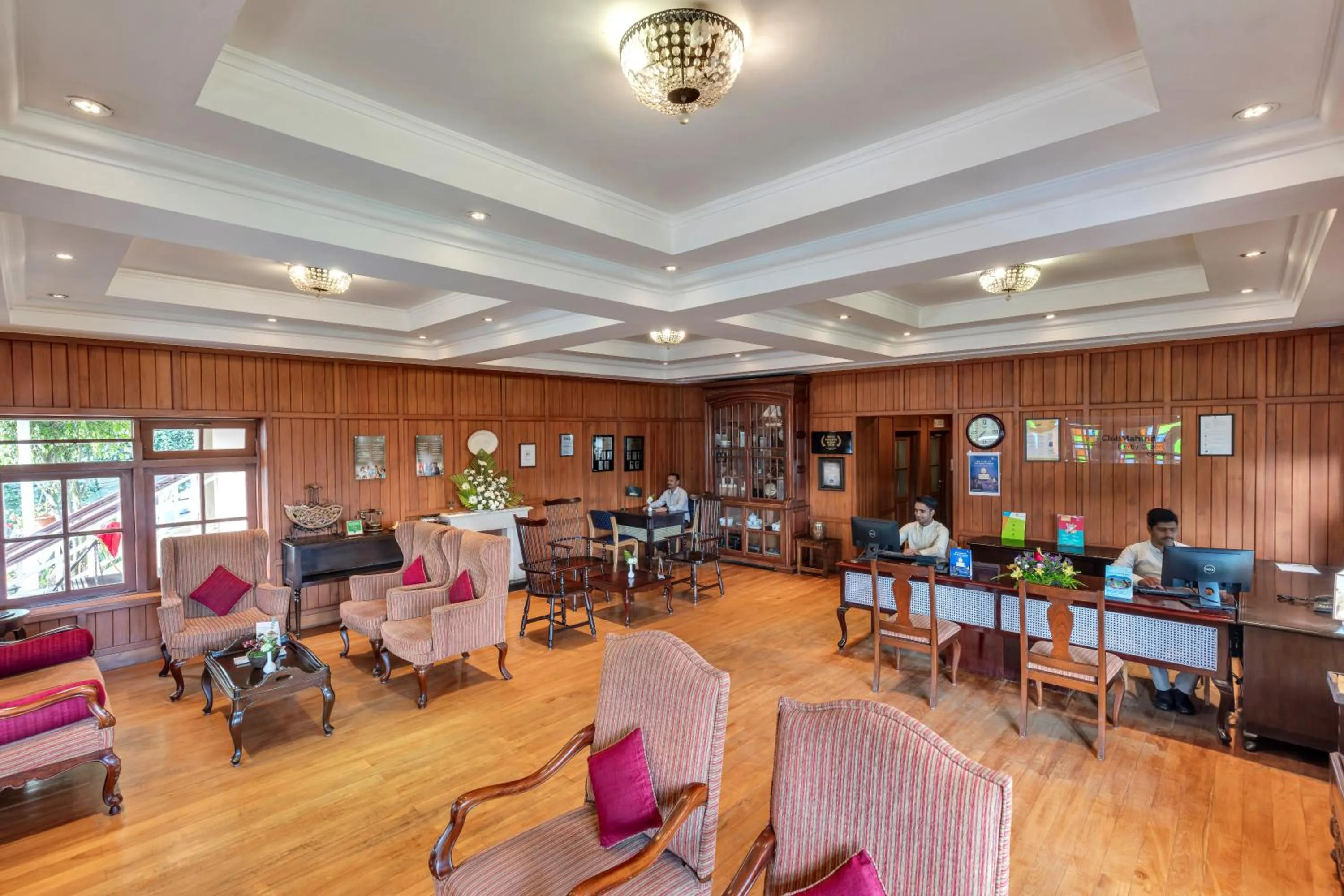 Lobby or reception in Club Mahindra Derby Green, Ooty