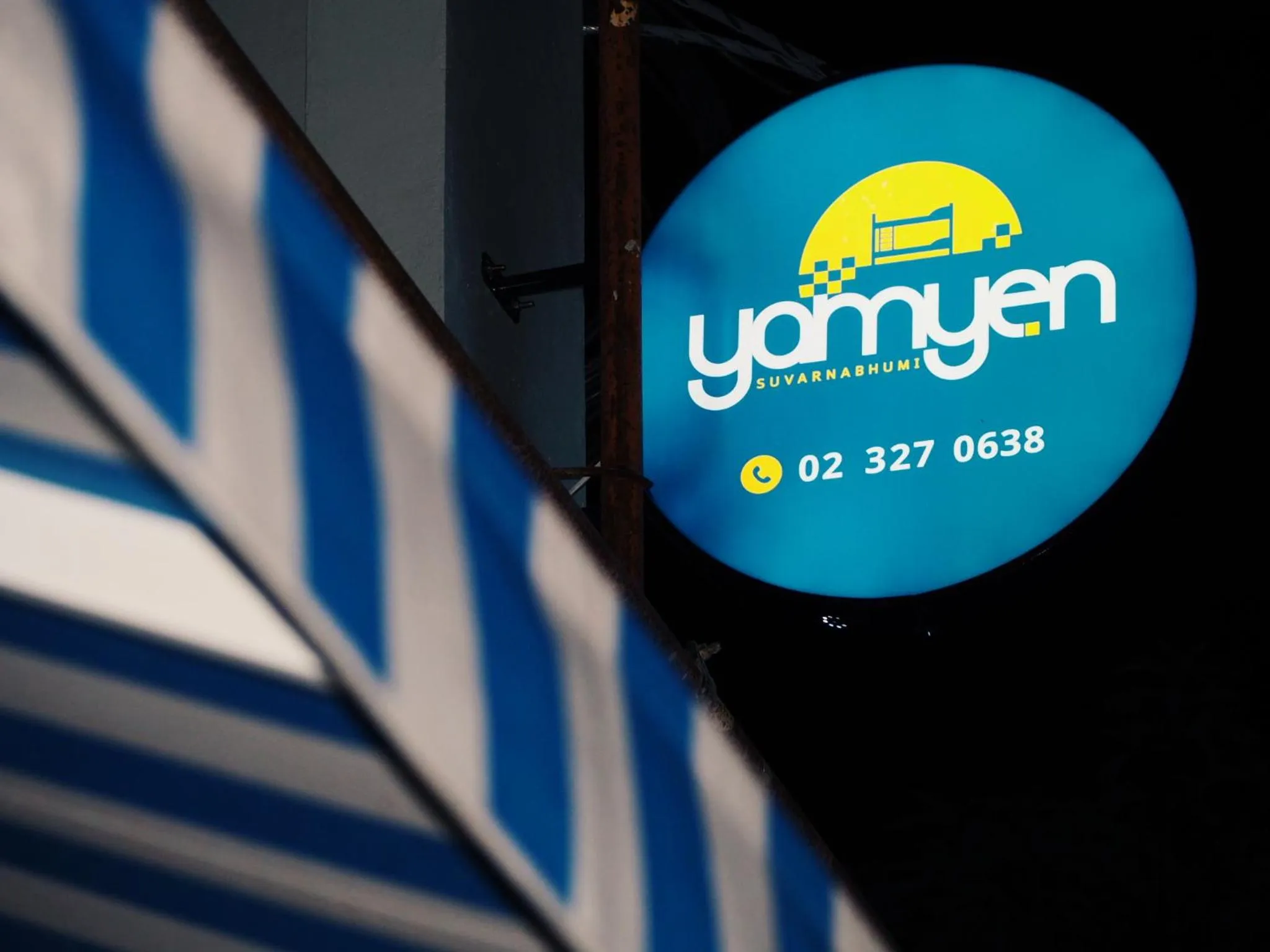 Property logo or sign in Yam Yen Hostel