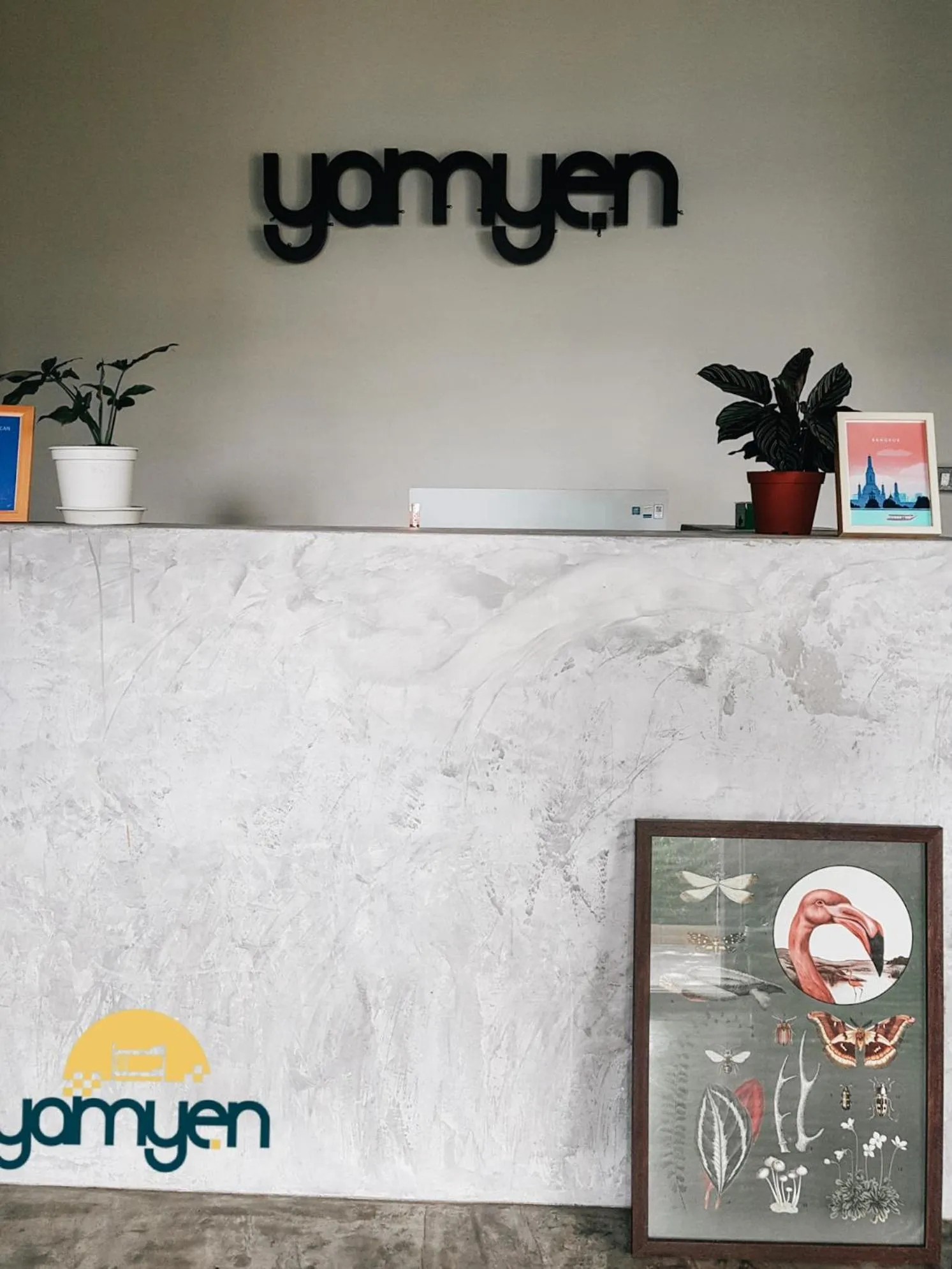 Property logo or sign in Yam Yen Hostel