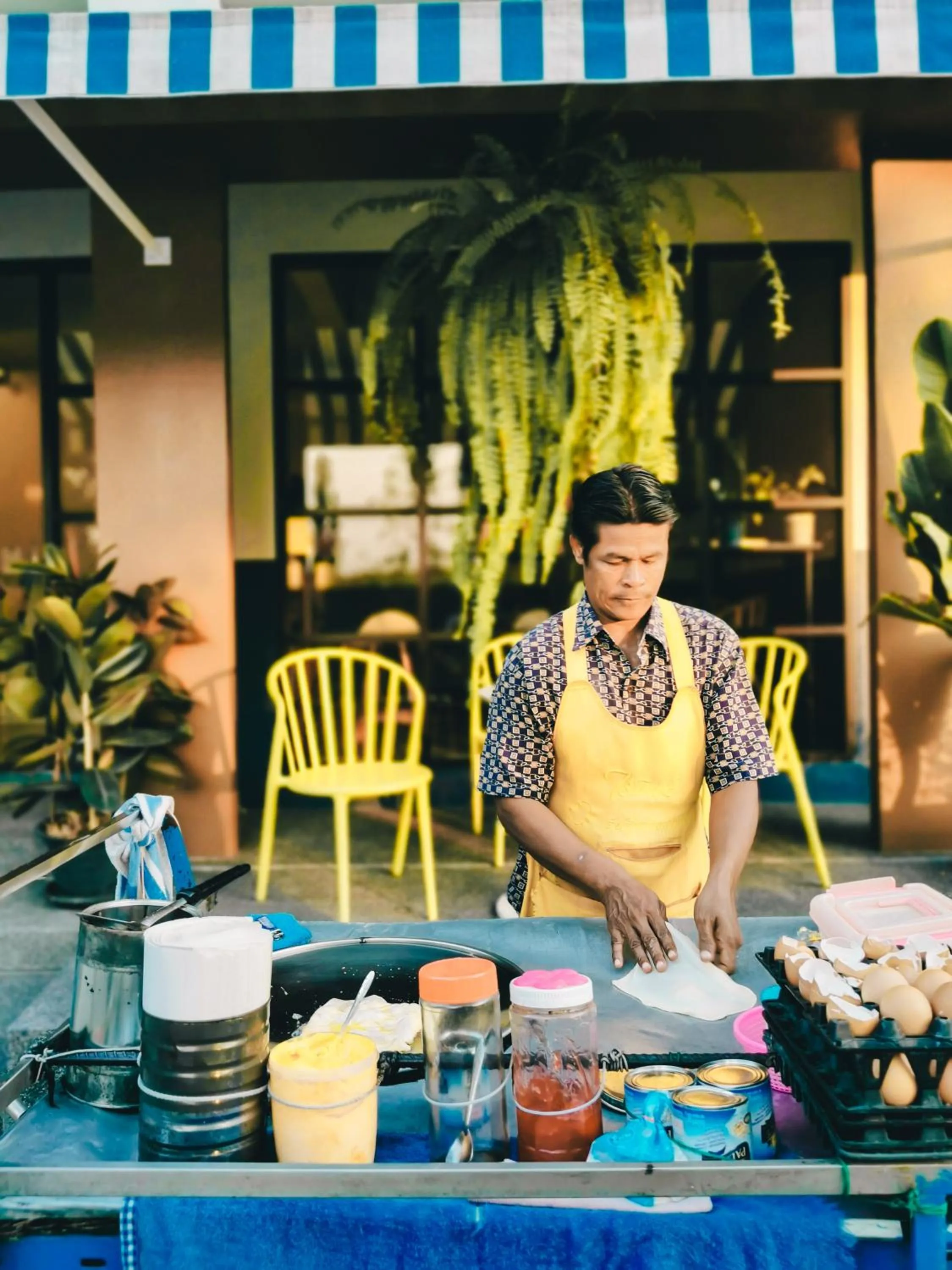 Food in Yam Yen Hostel
