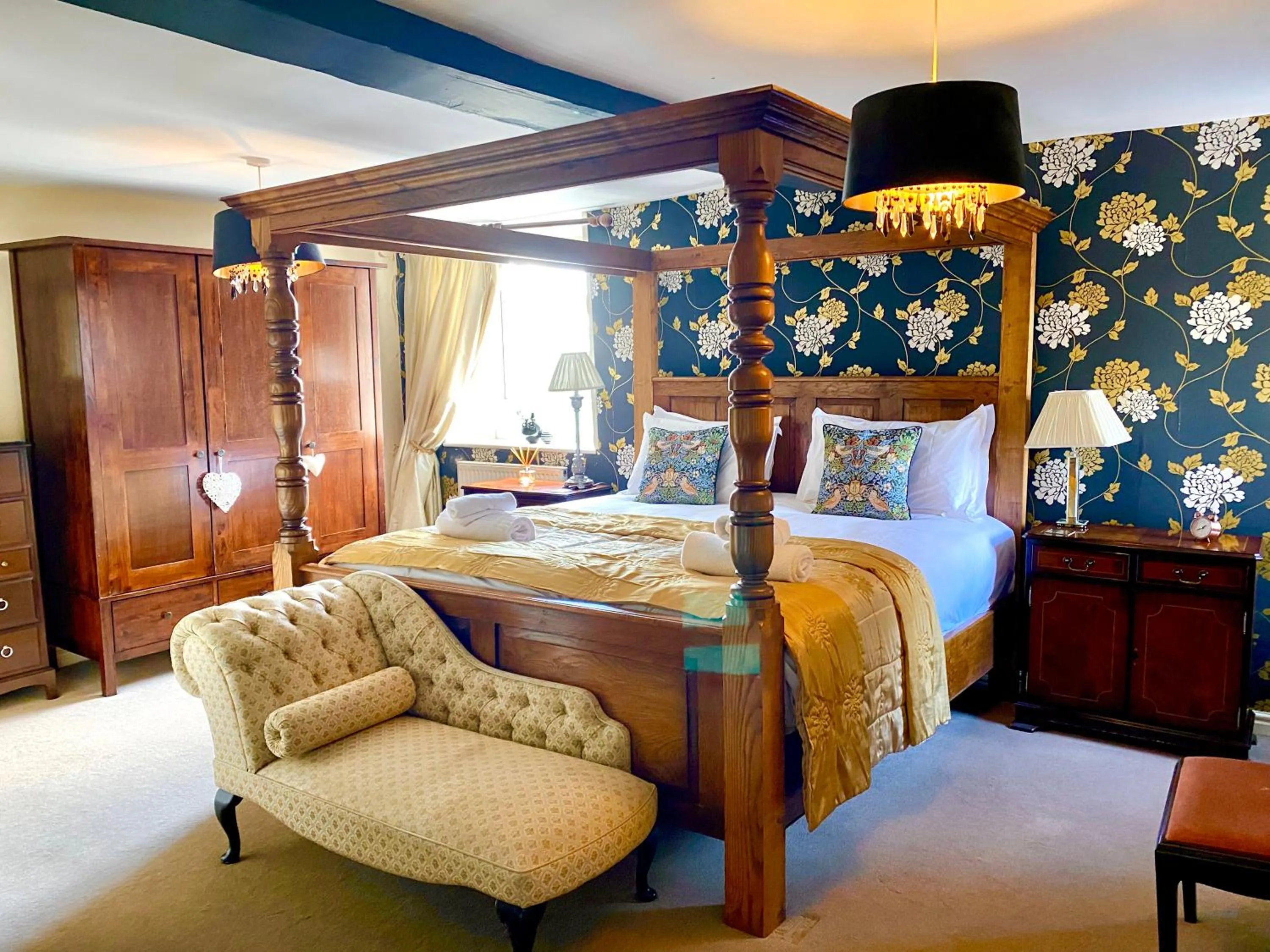 Bed in The Castle House